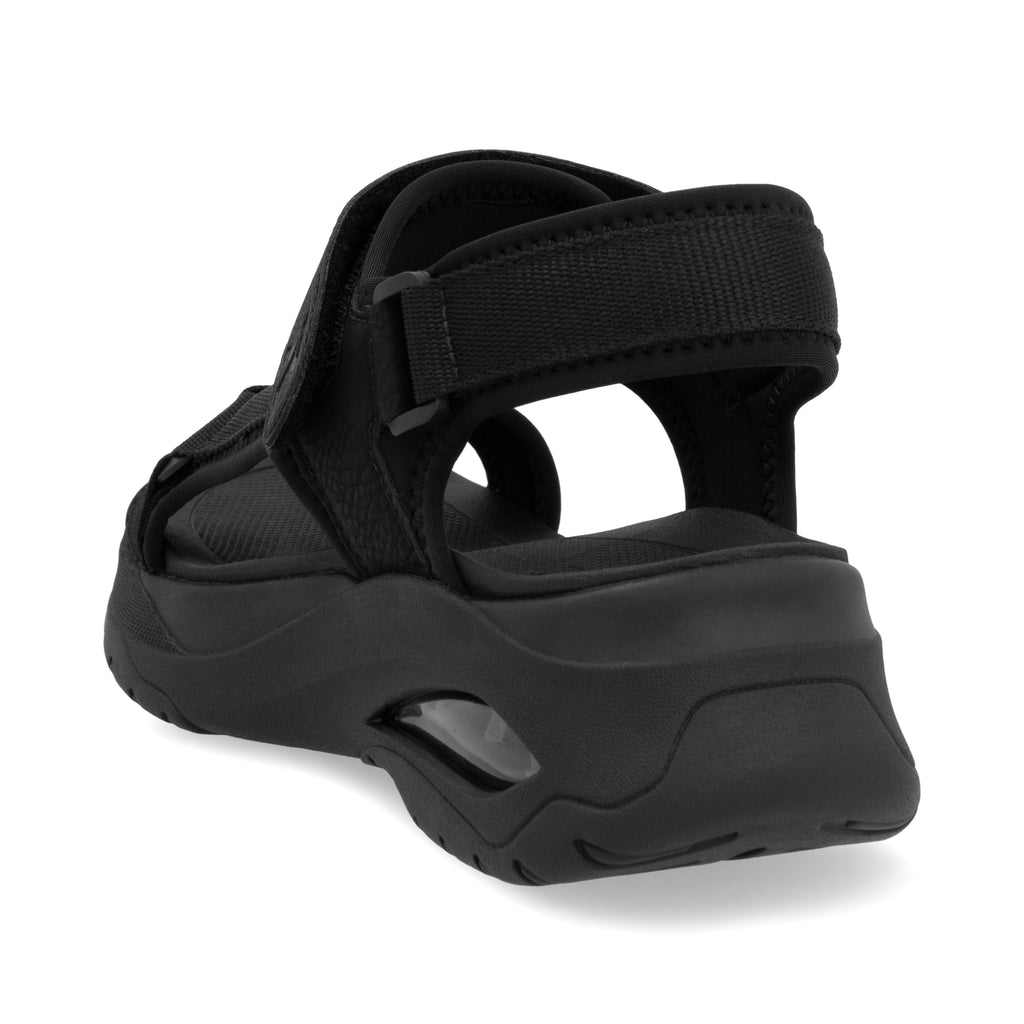 Black Hook & Loop Sandals for Women | Rieker W3151-00