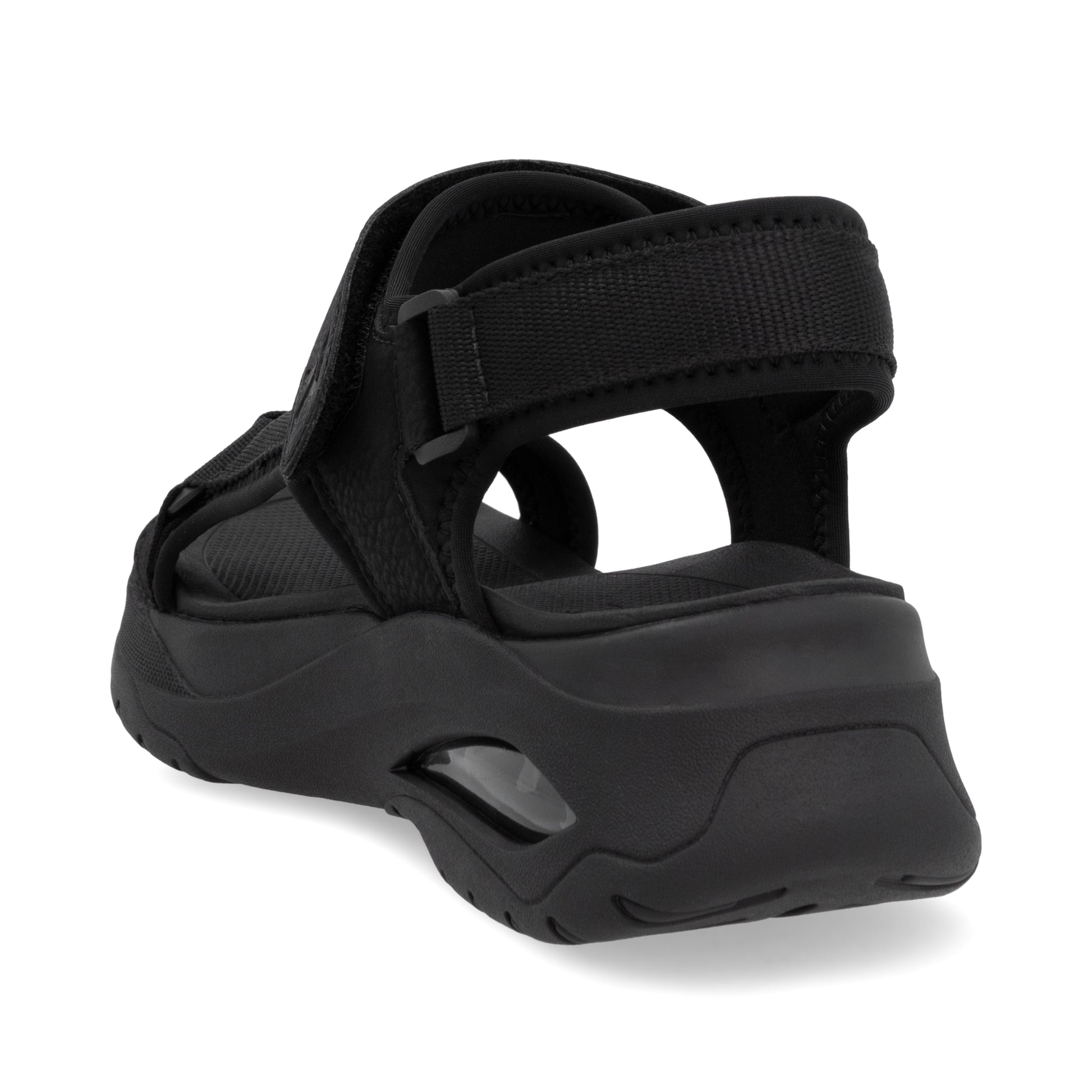 Black Hook & Loop Sandals for Women | Rieker W3151-00