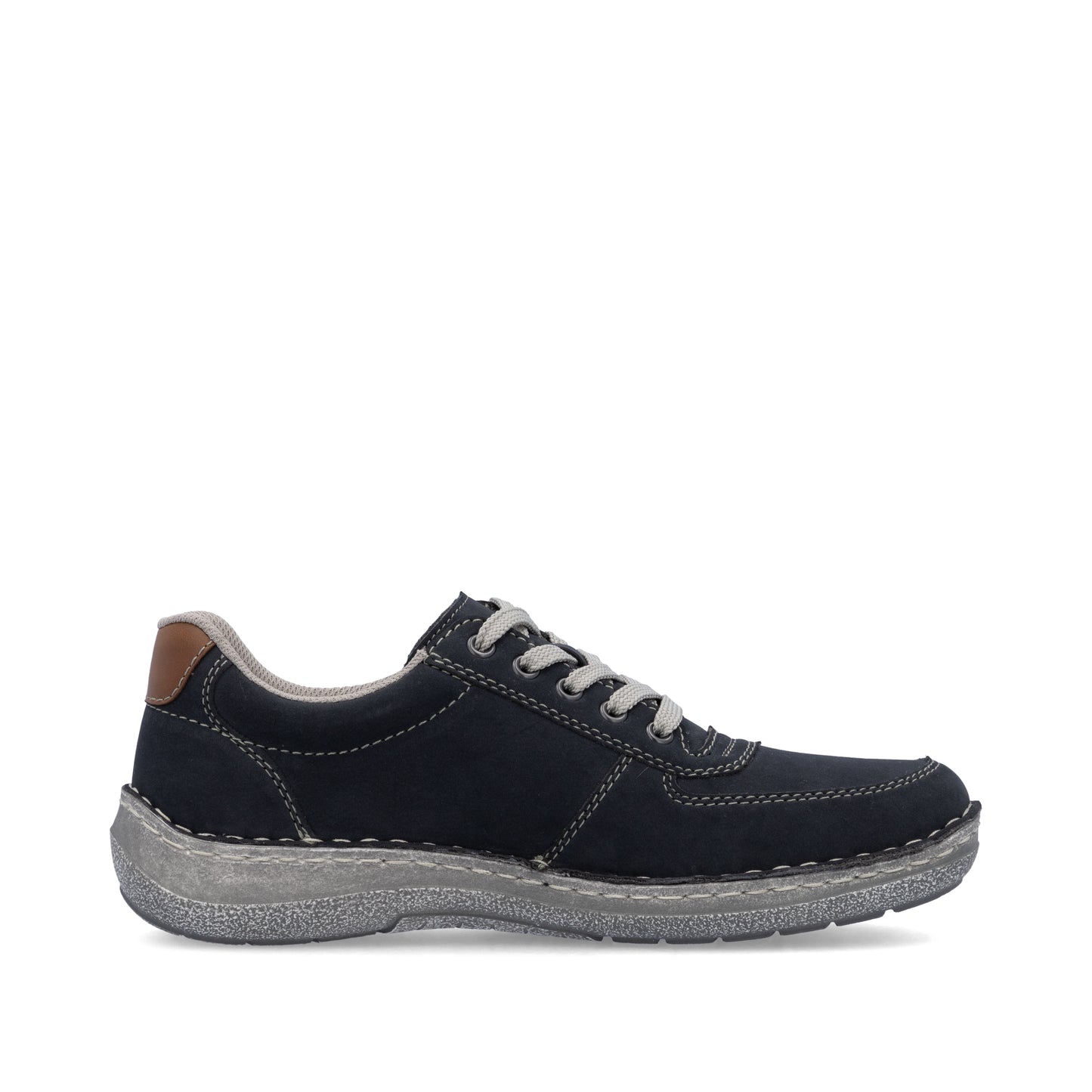 Rieker Men's Casual Lace-up Shoe - Blue | 03030-14