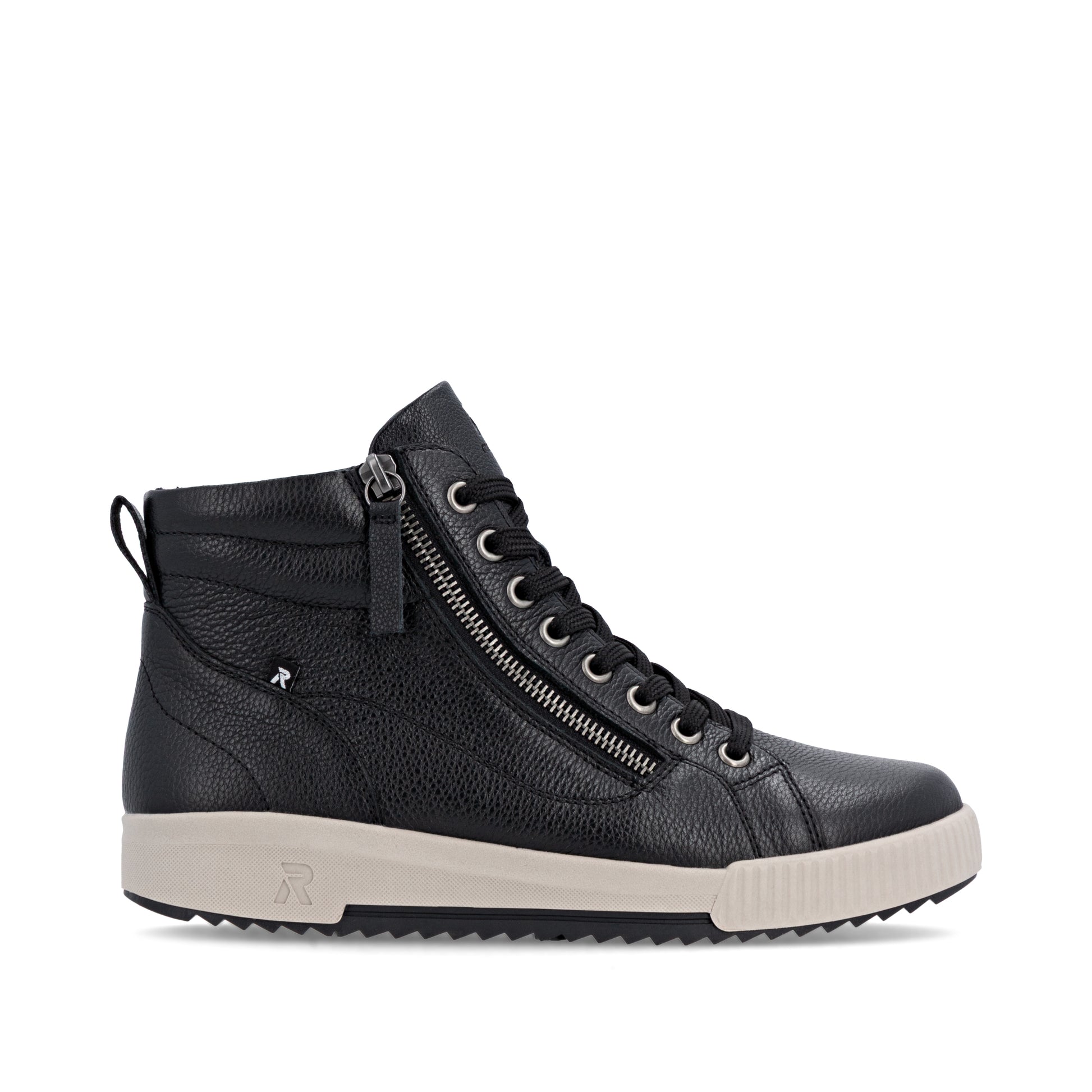 Black Zip Boots for Women | Rieker Sport W0164-00