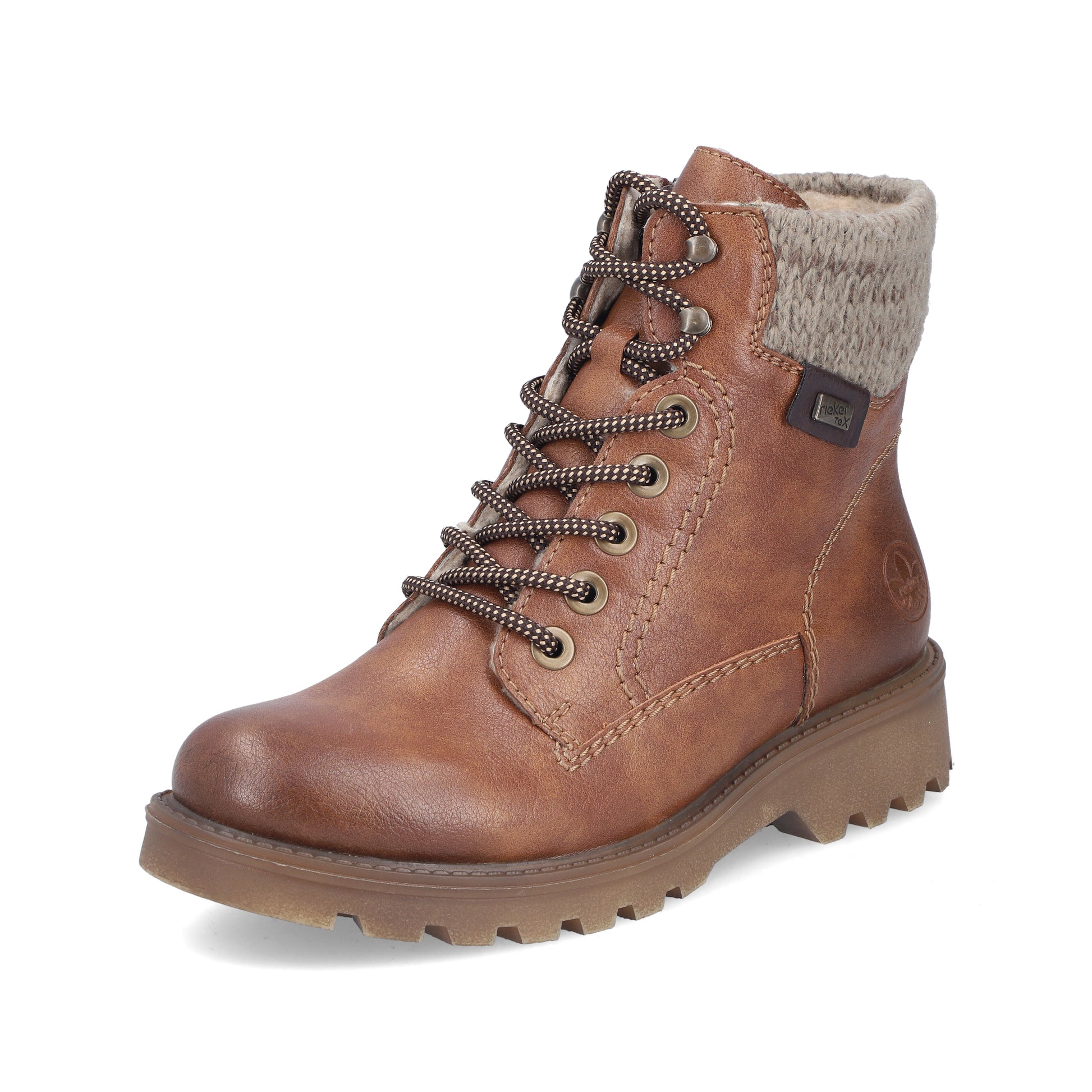 Brown Zip Boots for Women | Rieker 73220-24