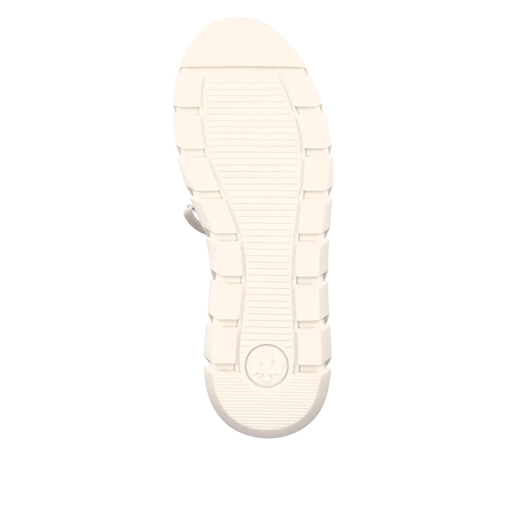 Beige Zip Boots for Women | Rieker Y3503-62