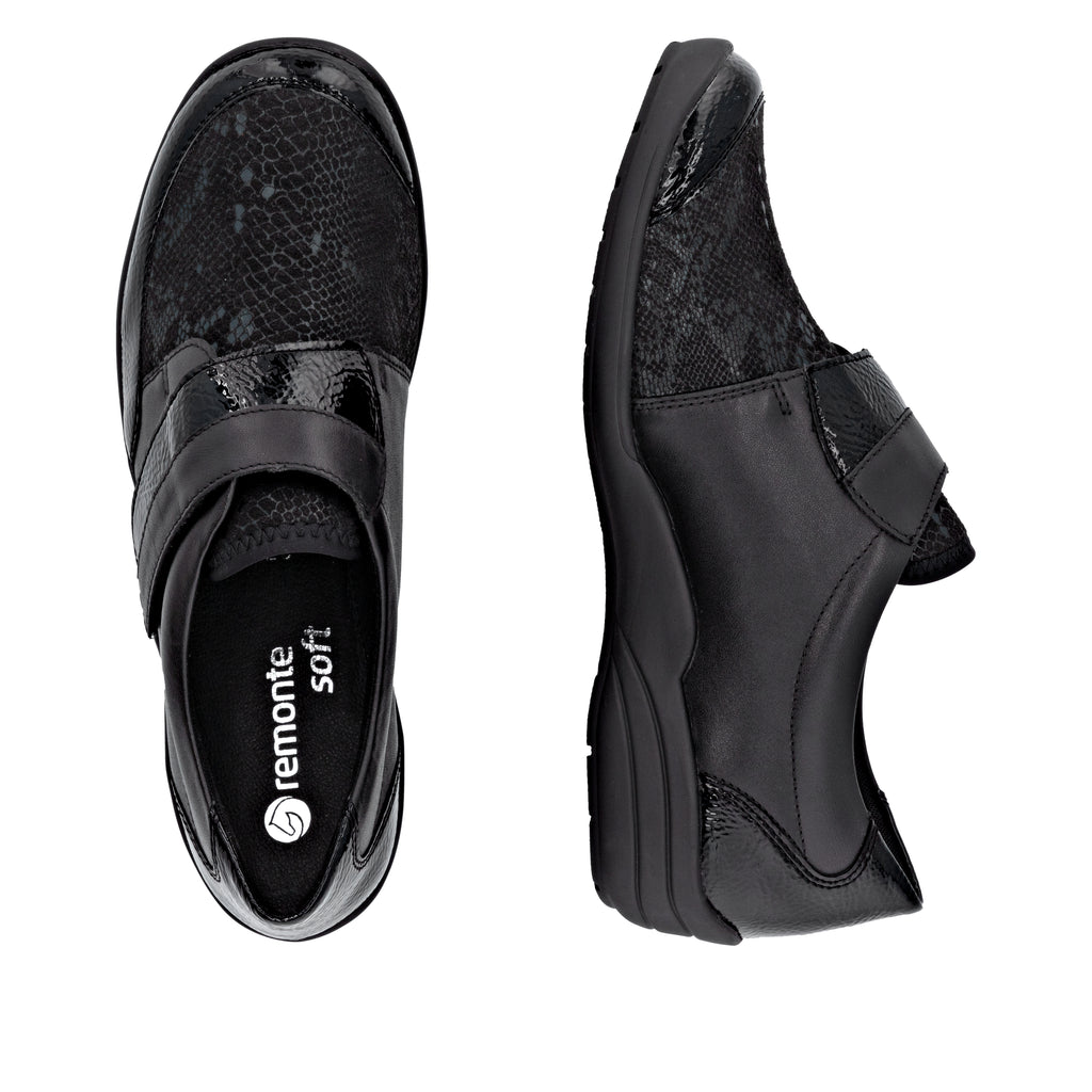 Black Hook & Loop Shoes for Women | Remonte R7600-00