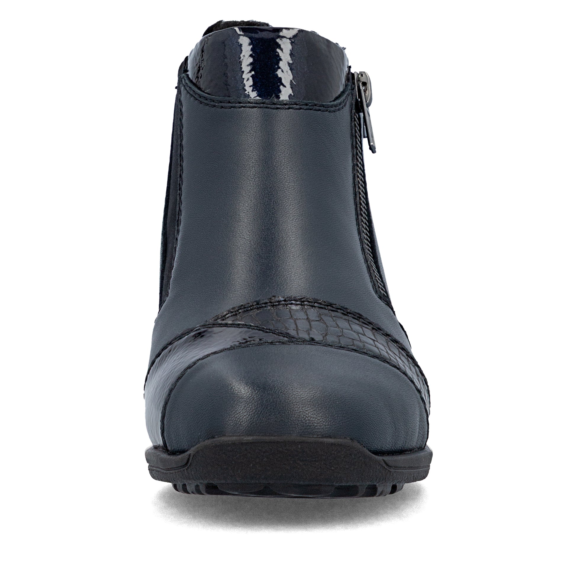 Blue Zip Boots for Women | Rieker 47254-14