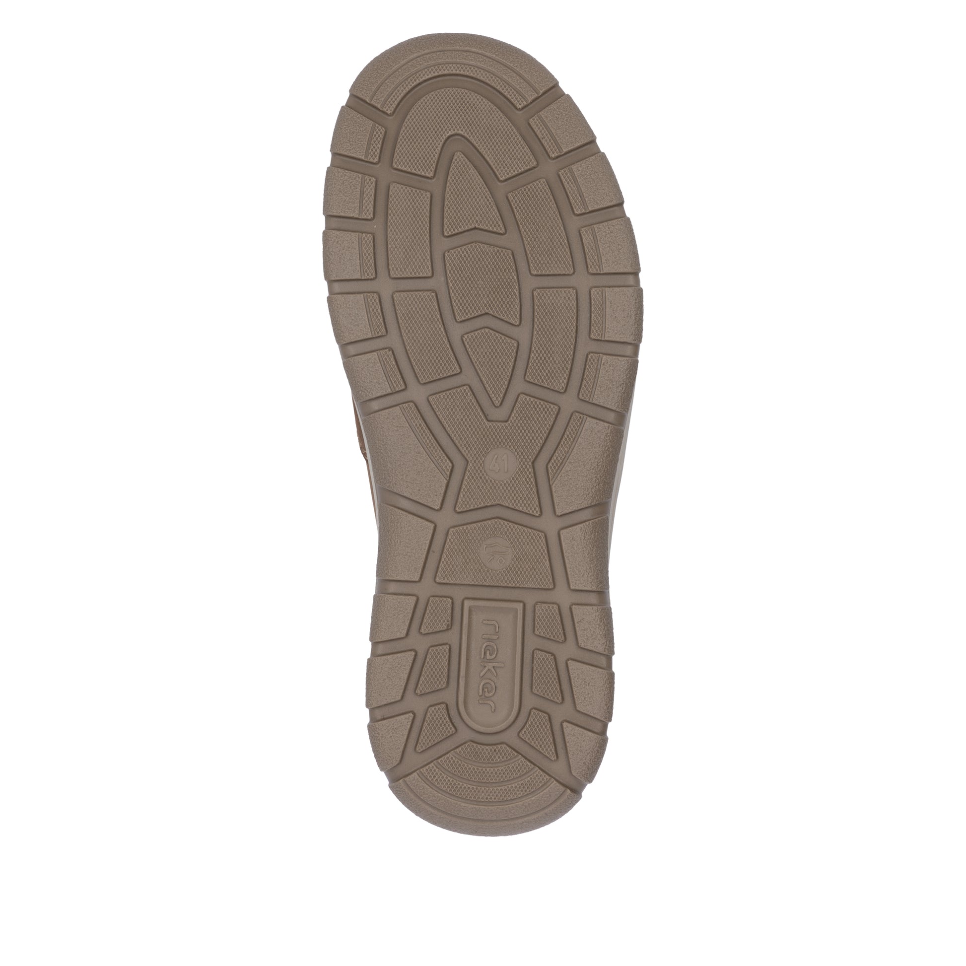 Brown Elasticated Shoes for Men | Rieker 03655-24
