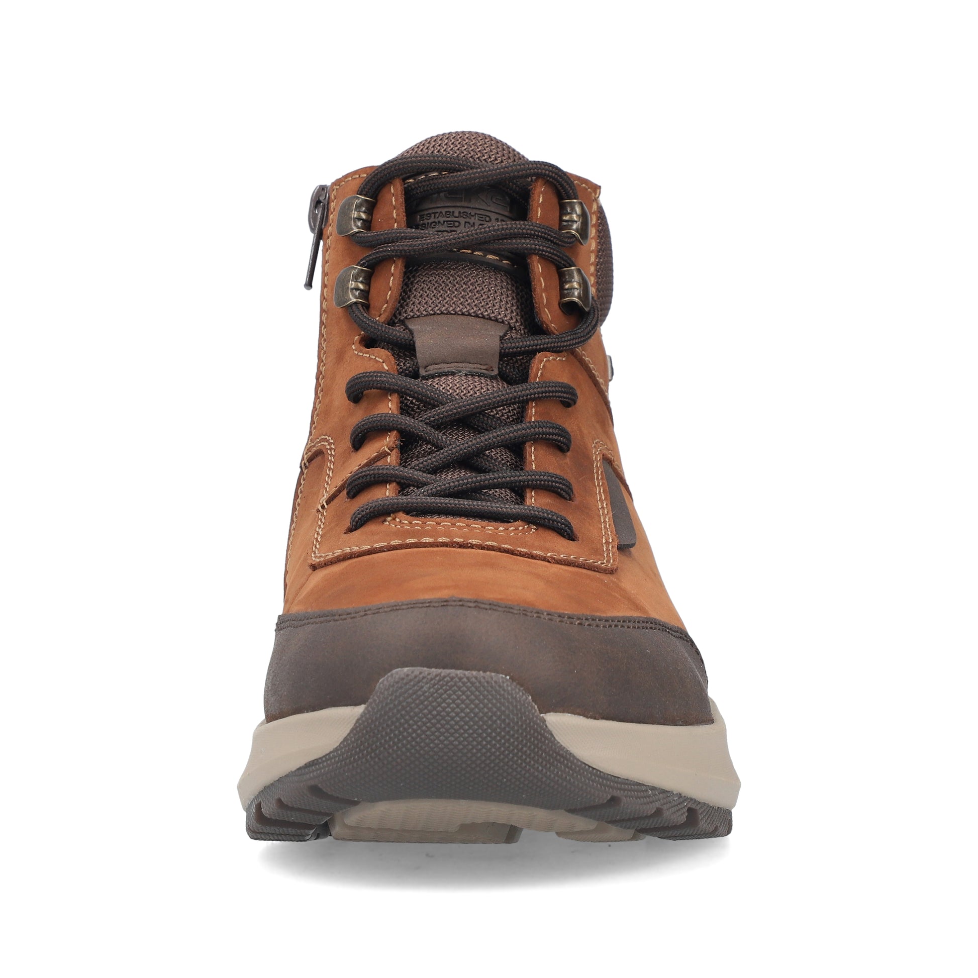 Brown Zip Boots for Men | Rieker 06030-24