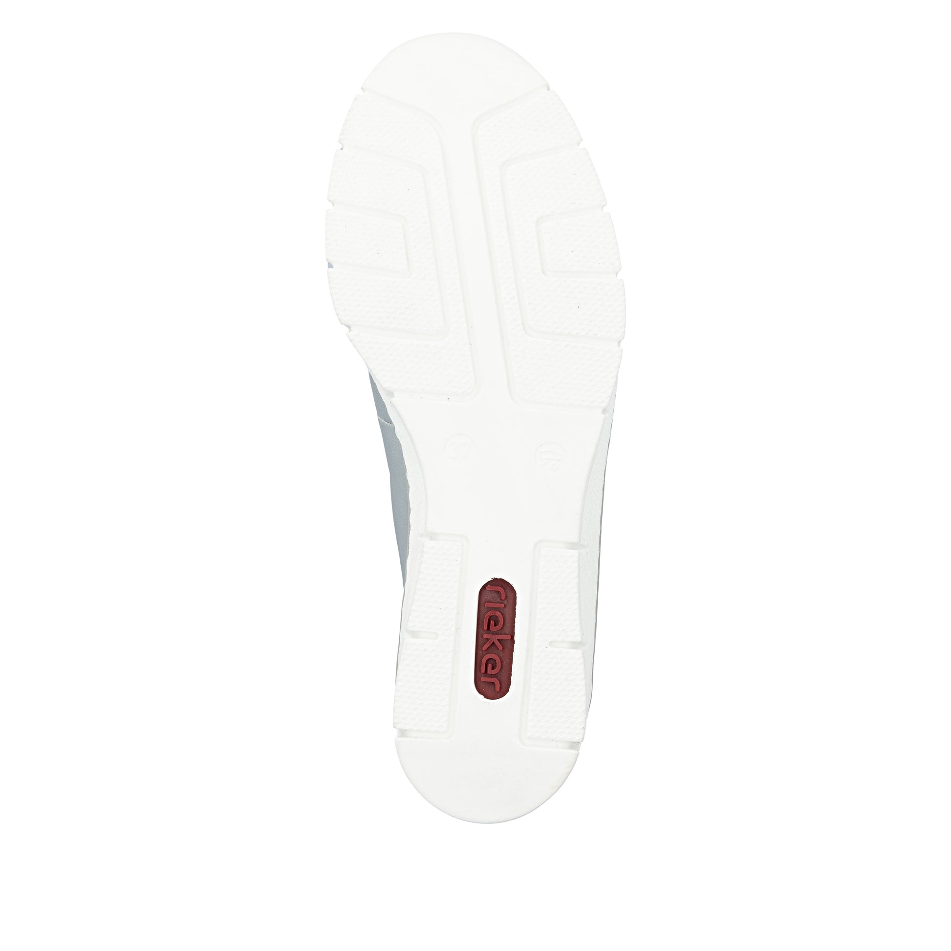 Silver/Platinum Elasticated Shoes for Women | Rieker 53751-90