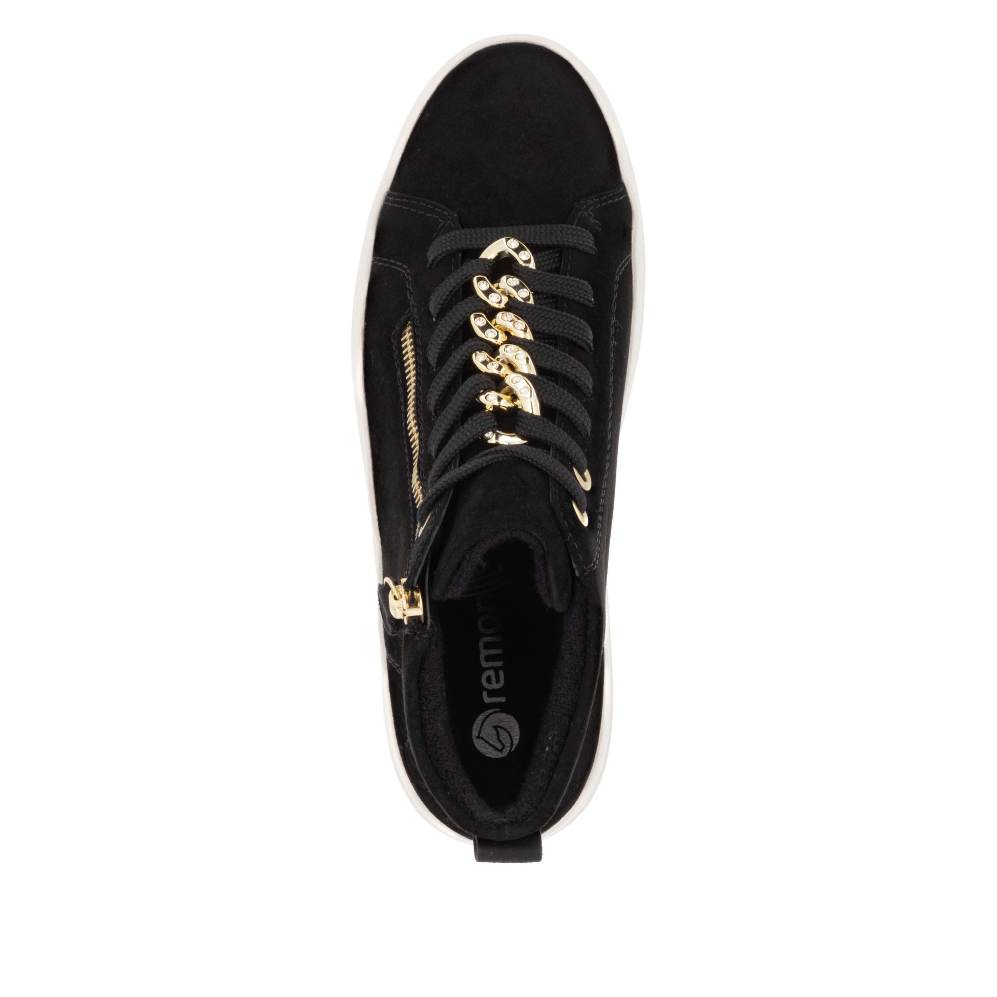 Black Zip Boots for Women | Remonte D1C70-02