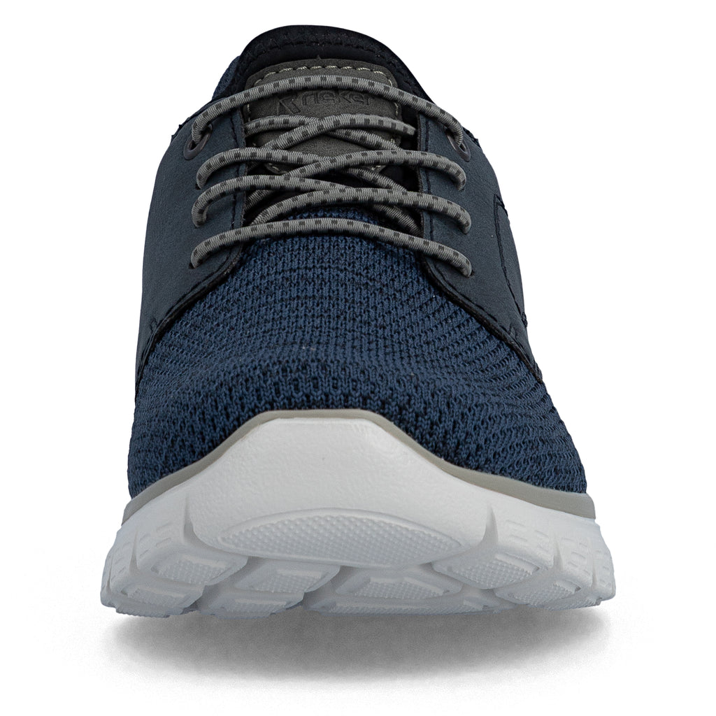 Blue Elasticated Shoes for Men | Rieker B6658-14