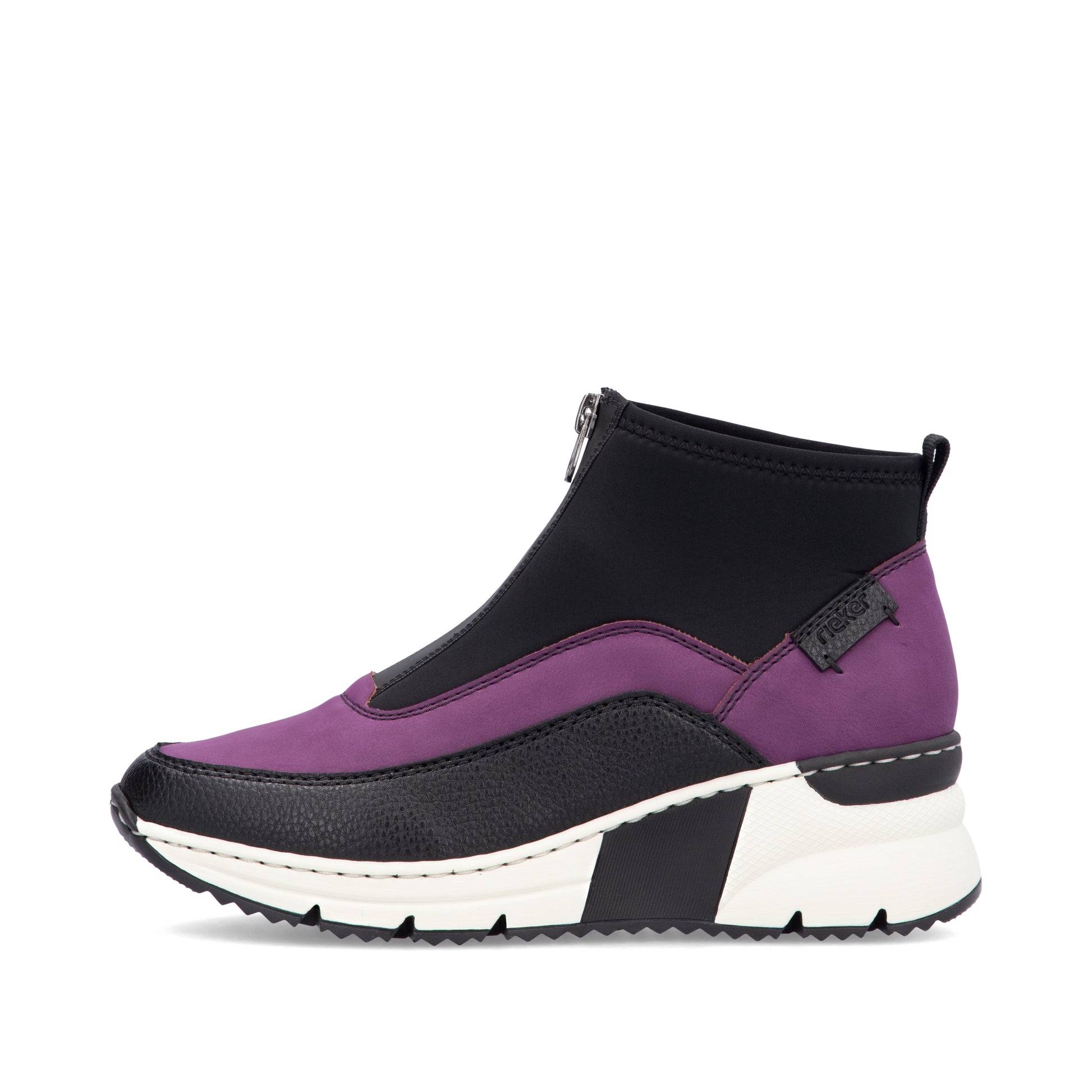 Pink Zip Boots for Women | Rieker N6352-30