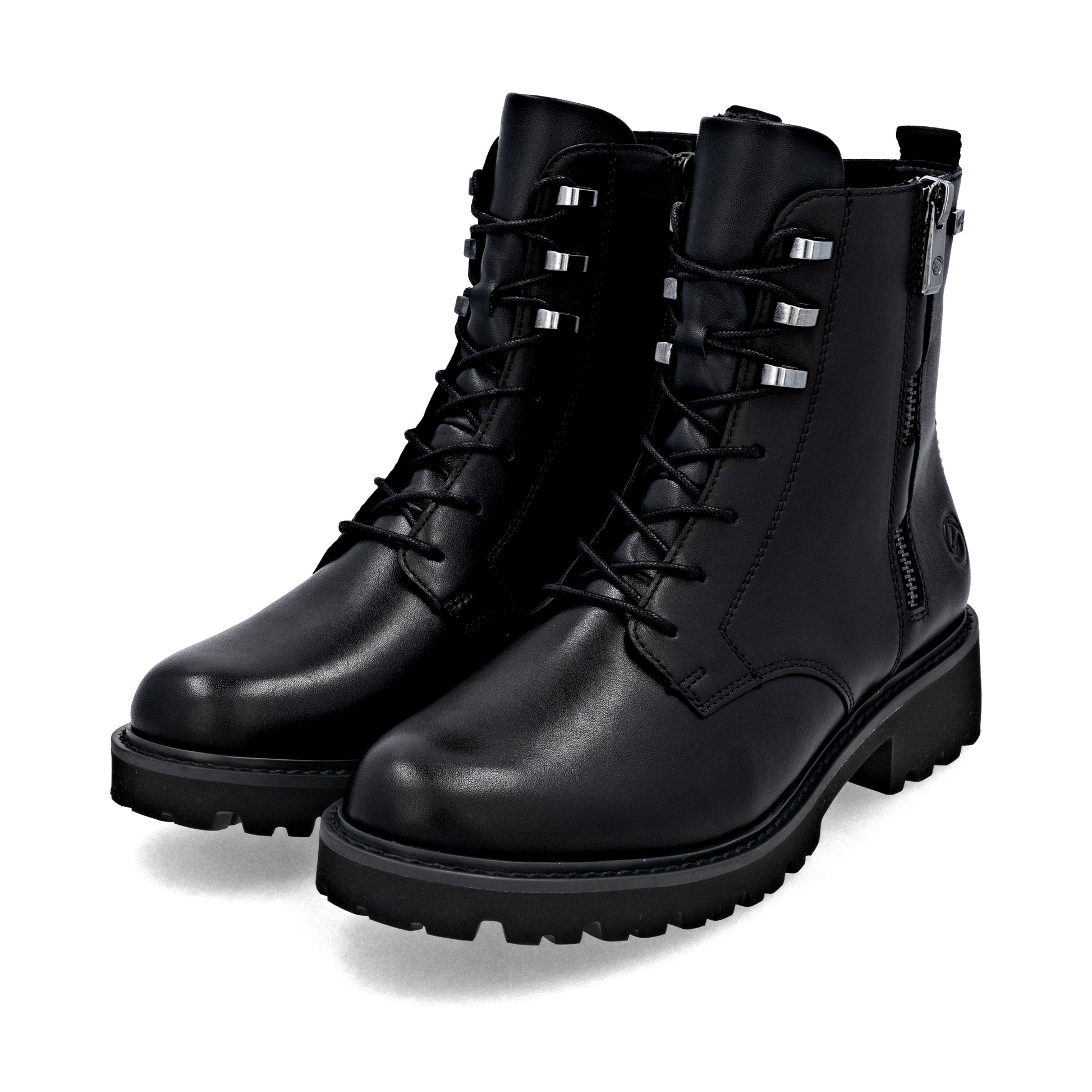 Black Zip Boots for Women | Remonte D8656-00