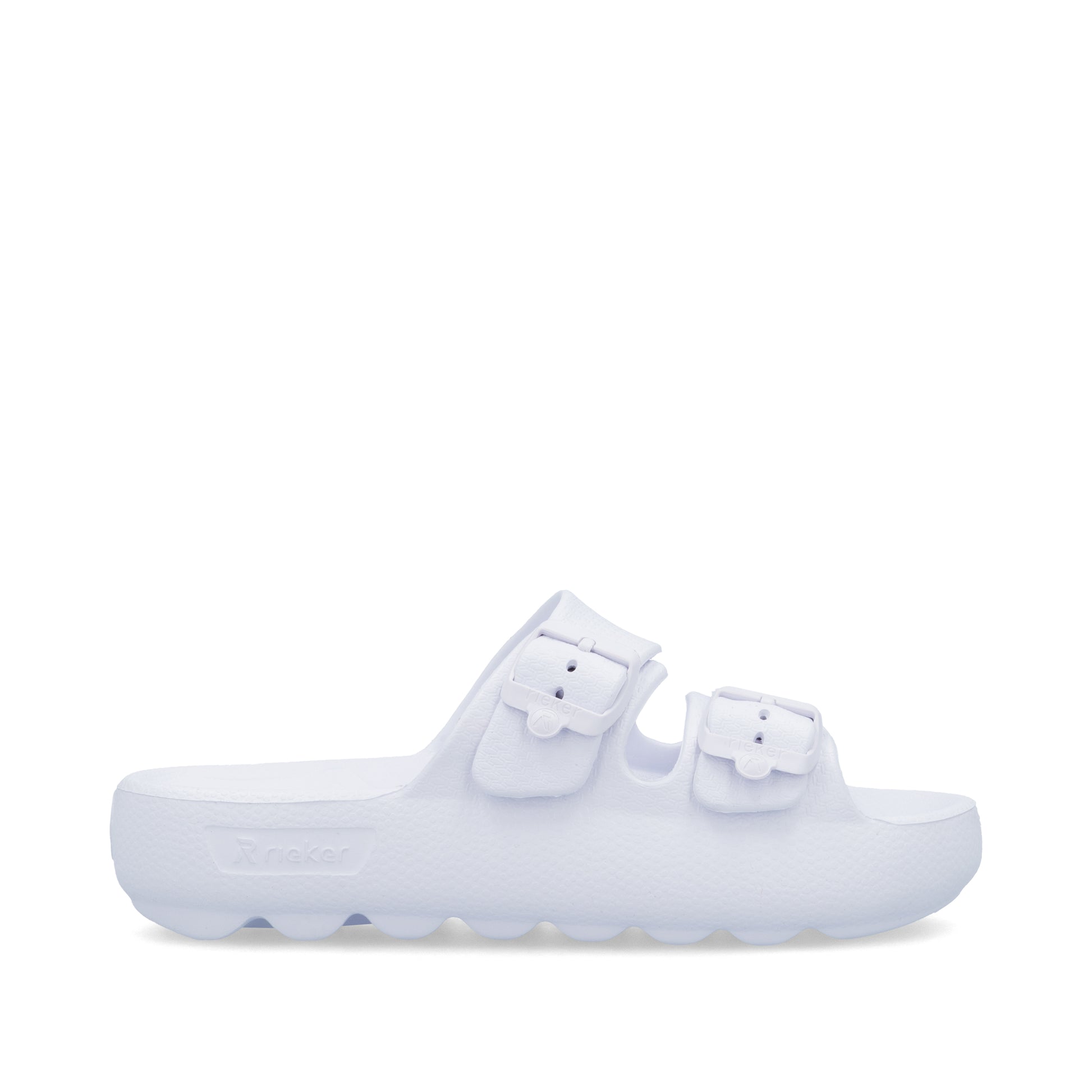 White Buckle Sandals for Women | Rieker P2450-80