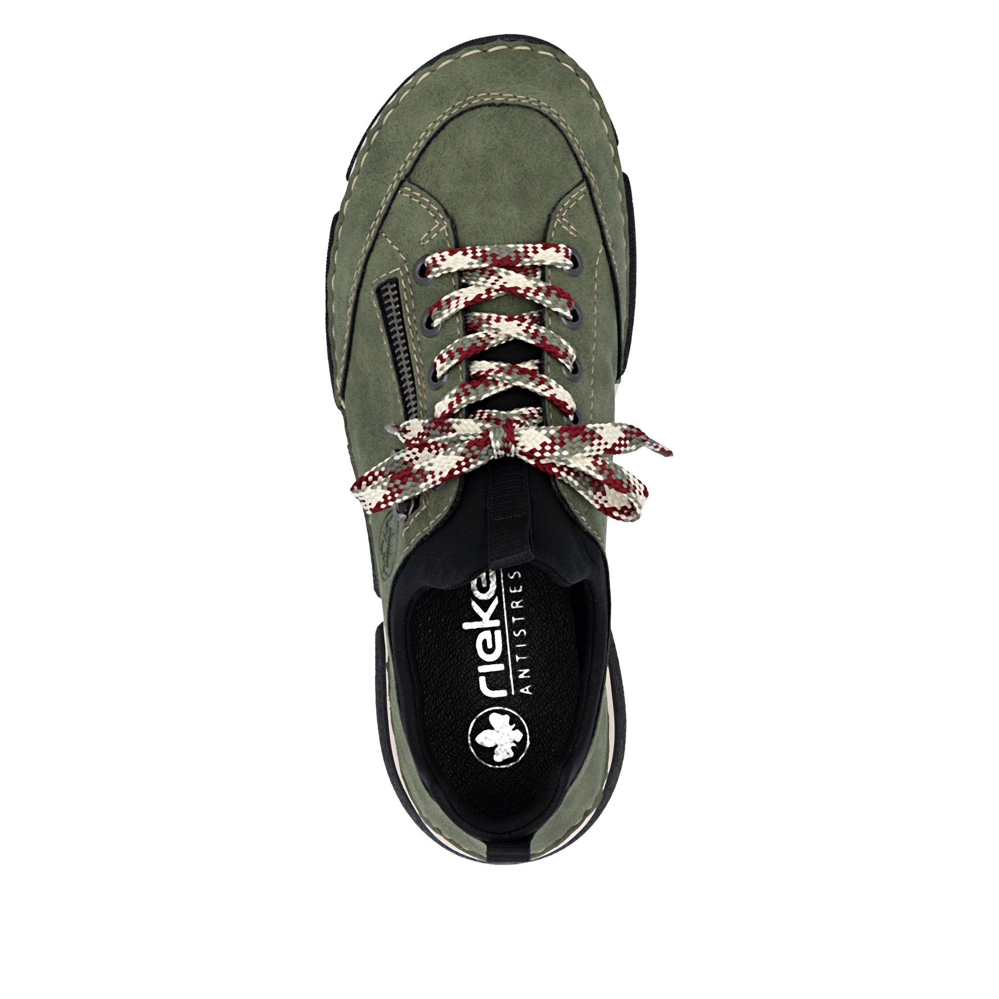 Green Elasticated Shoes for Women | Rieker 45973-54