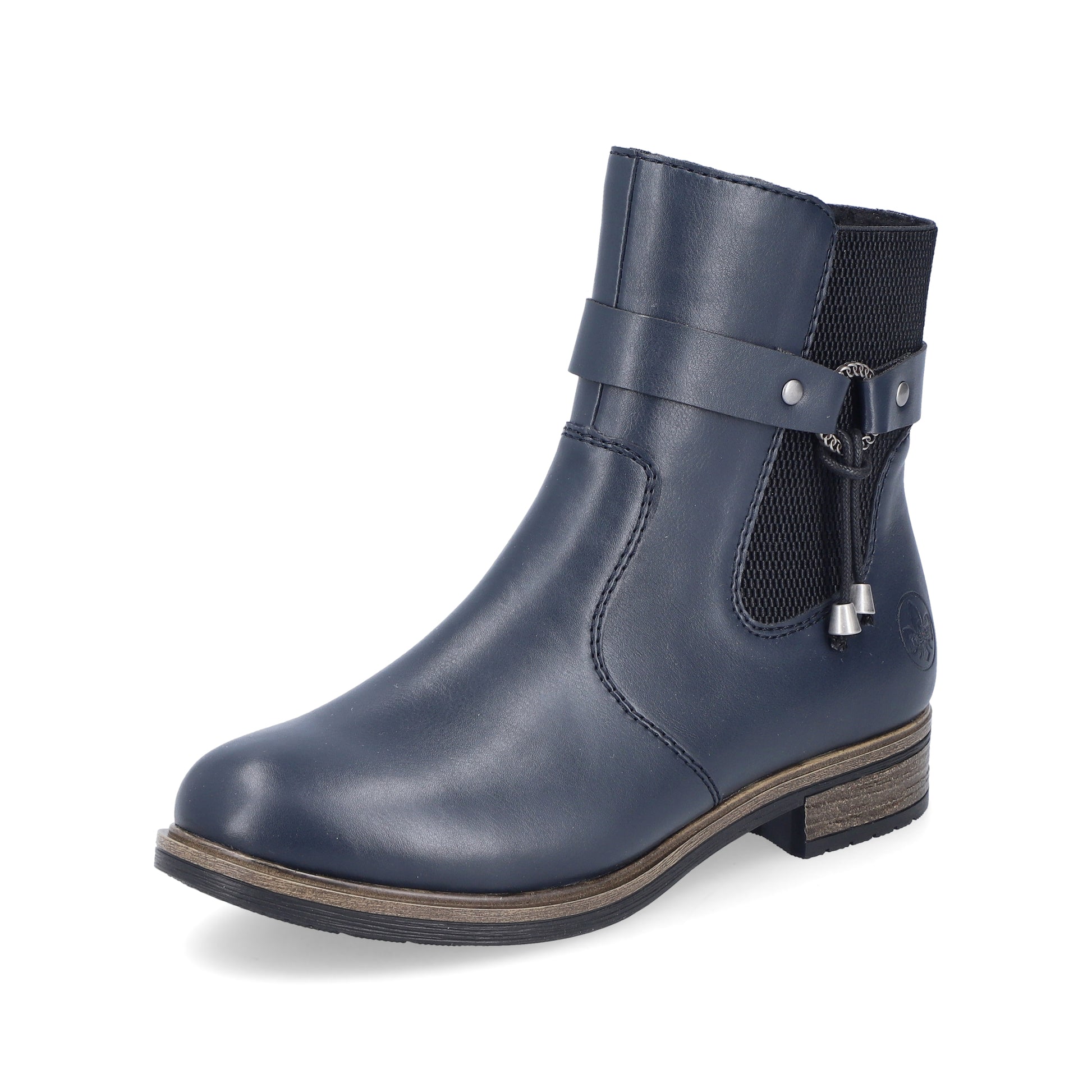 Blue Zip Boots for Women | Rieker 72258-14