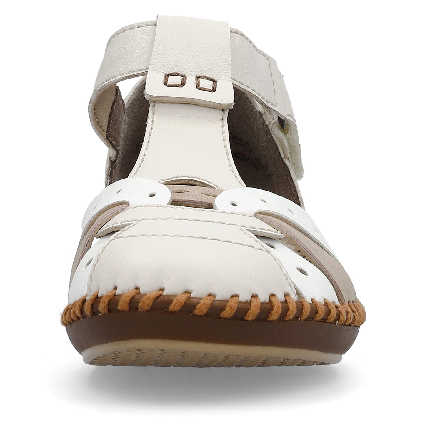 Rieker Women's Mary Jane Shoe - Beige | M1655-61