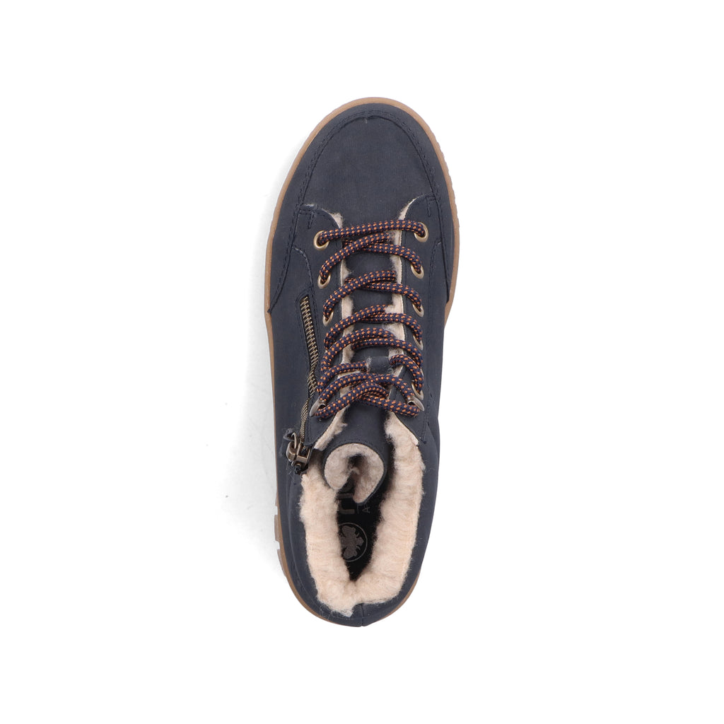 Blue Zip Boots for Women | Rieker Y6104-14