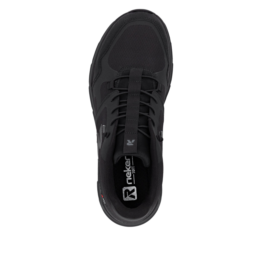 Black Elasticated Boots for Men | Rieker Sport 09170-00