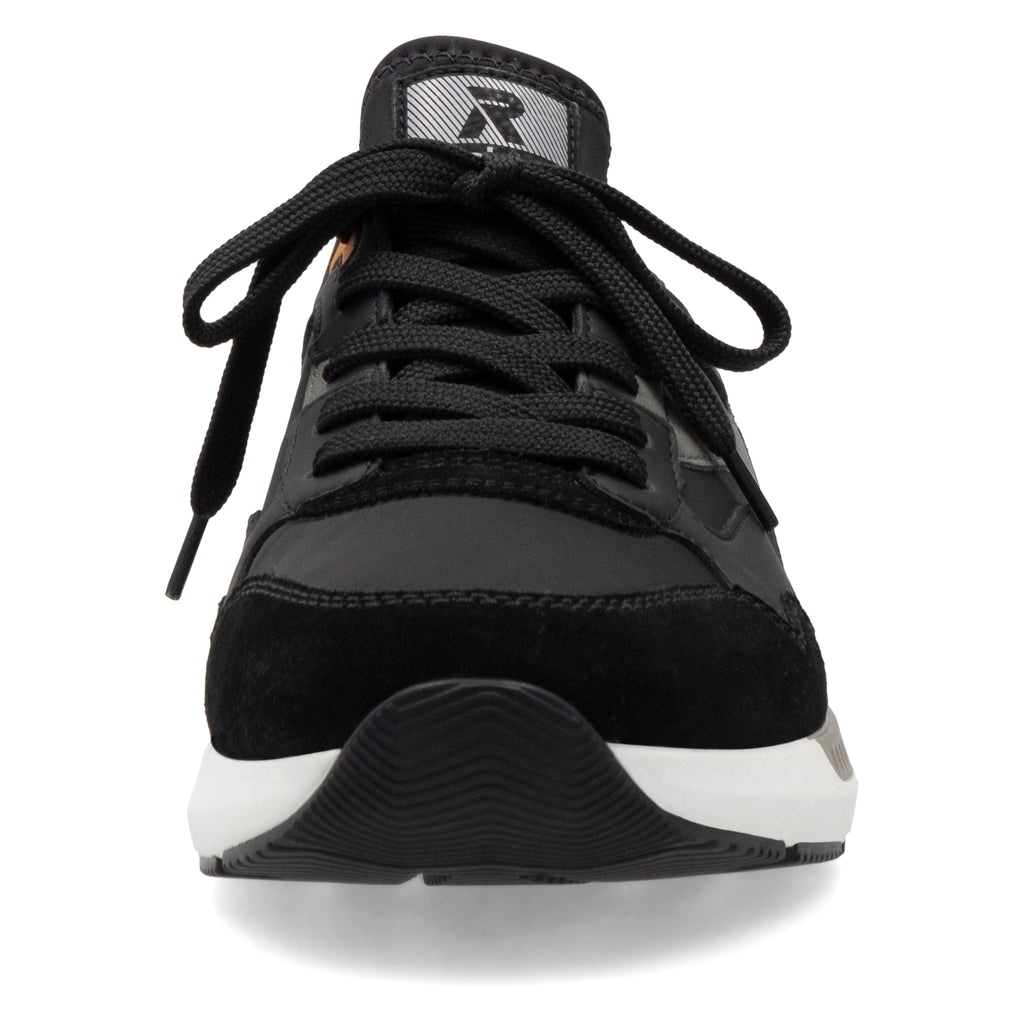 Black Elasticated Shoes for Men | Rieker U1403-00