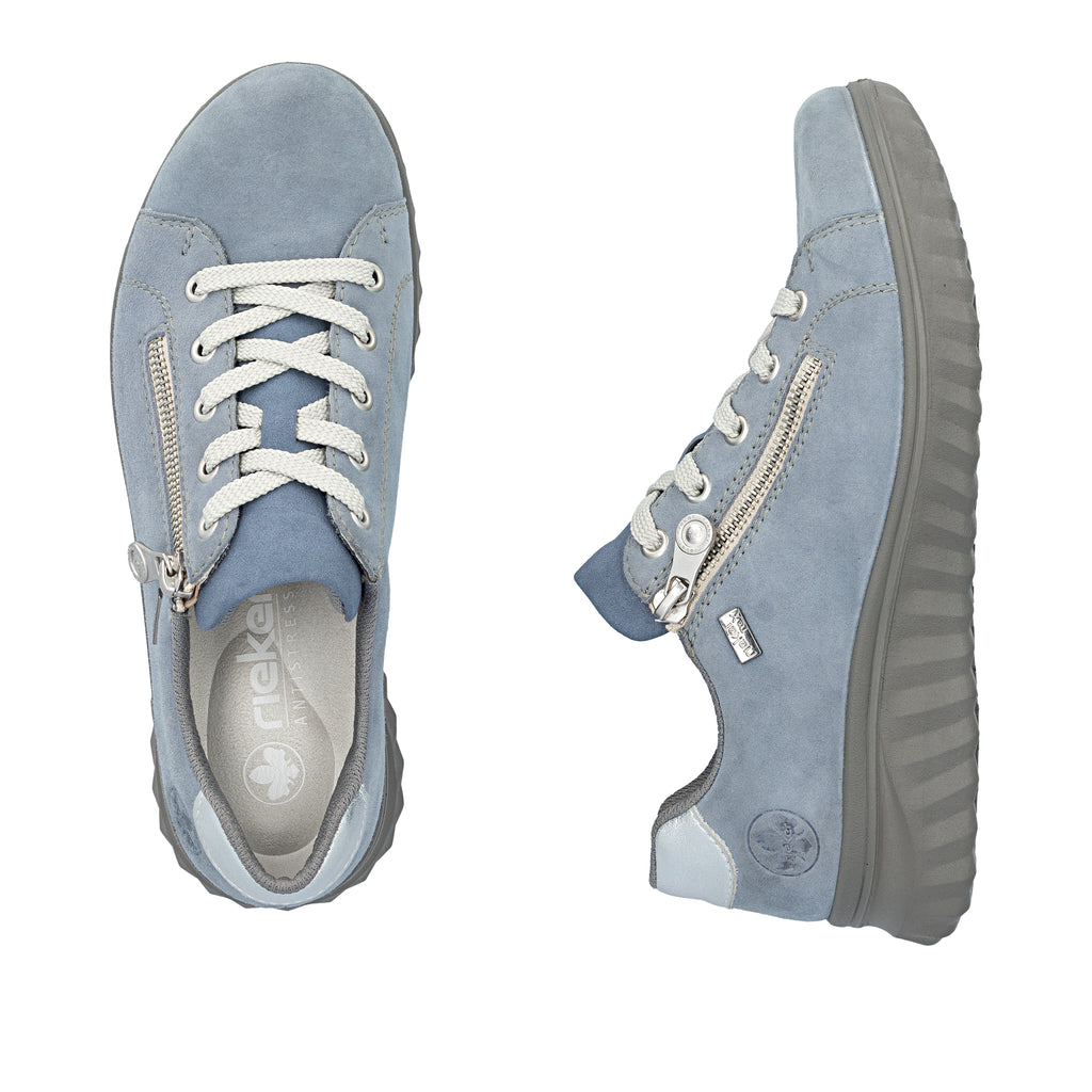 Blue Zip Shoes for Women | Rieker 59000-10