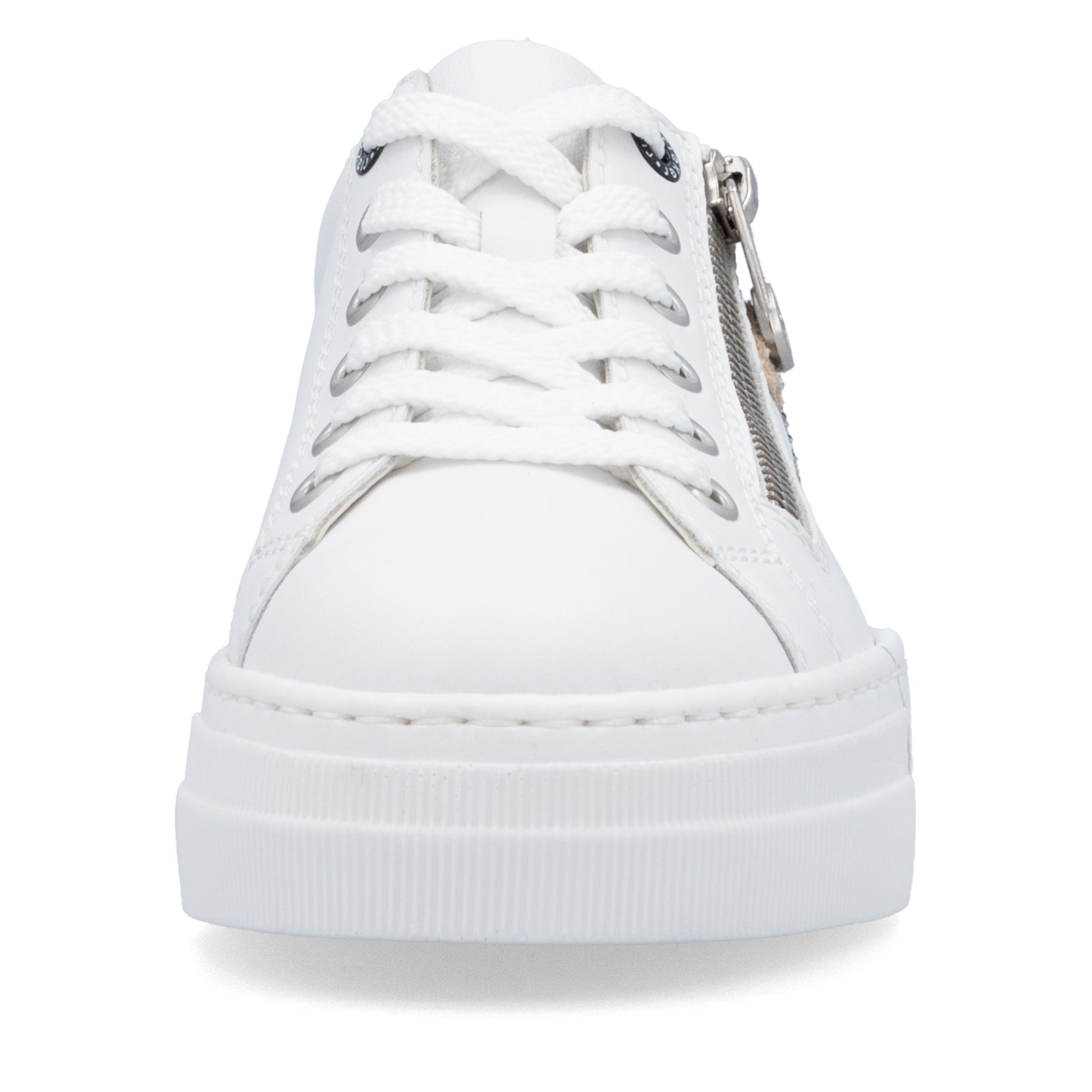 White Zip Shoes for Women | Rieker N4924-81