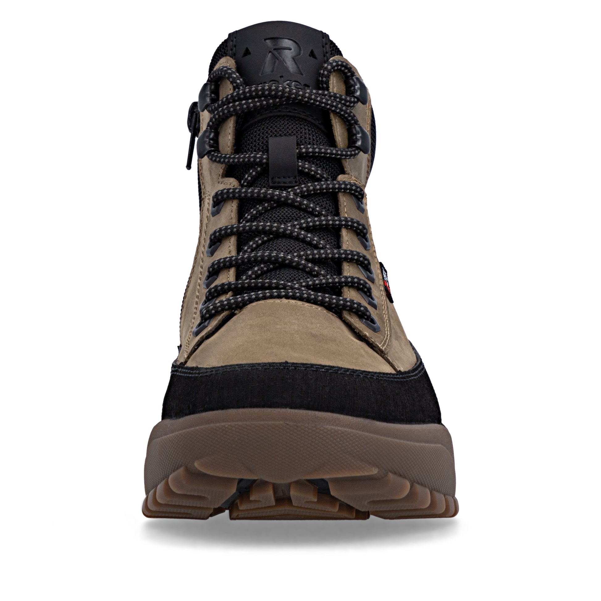 Brown Zip Boots for Men | Rieker U1571-20