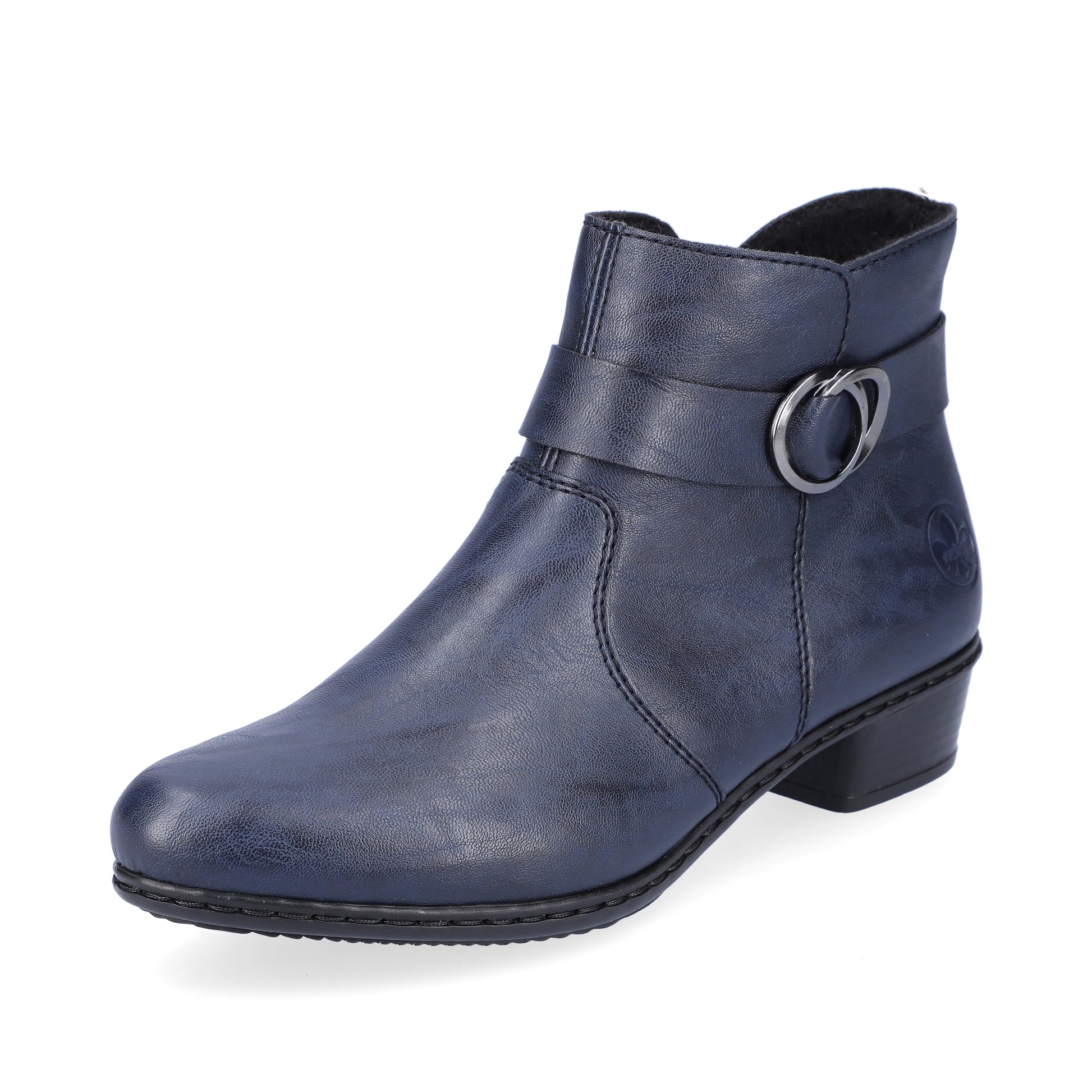 Blue Zip Boots for Women | Rieker Y0775-14