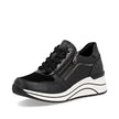 remonte Women's Trainer - Black | D0T16-03