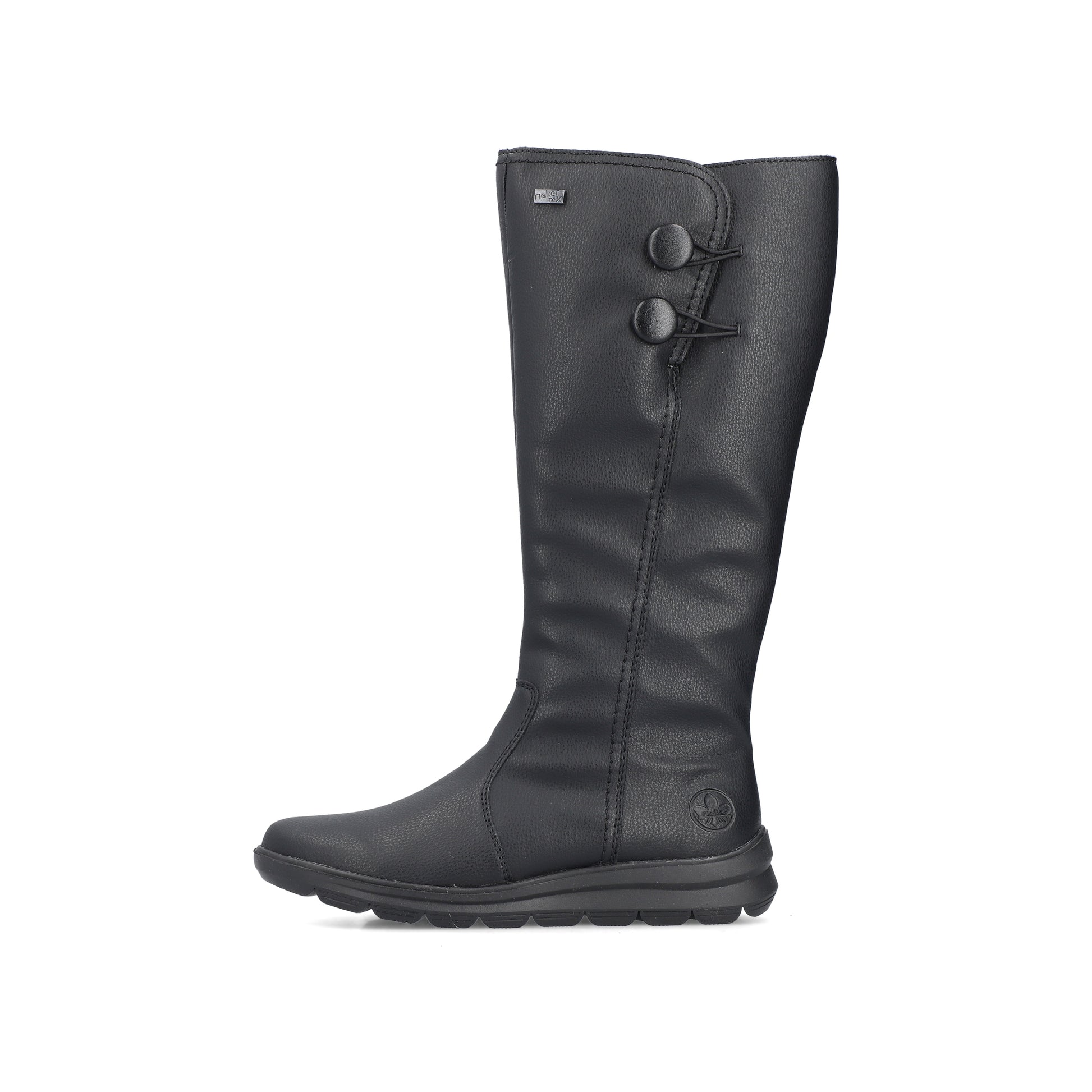 Black Zip Boots for Women | Rieker Z0090-00