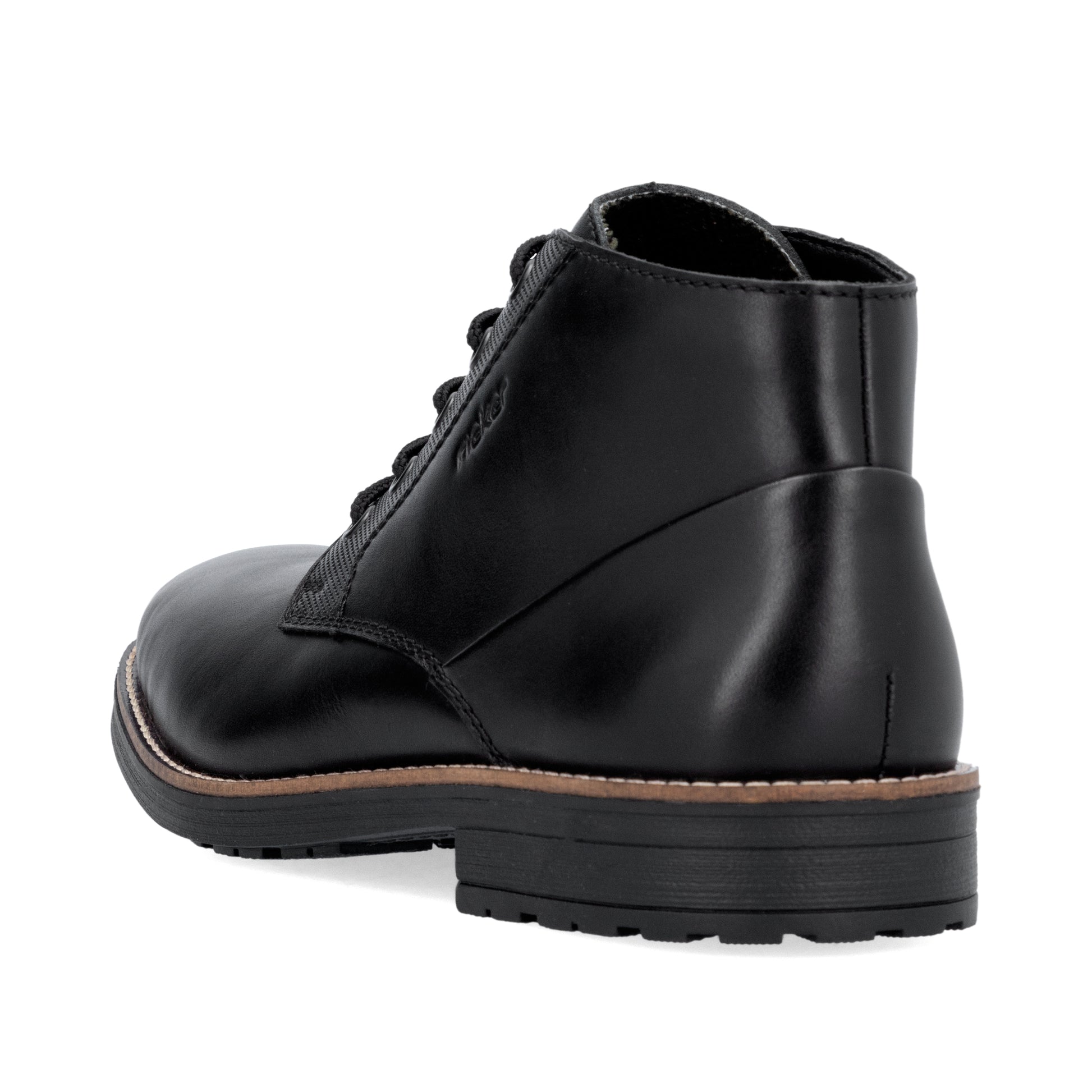 Black Elasticated Boots for Men | Rieker 33207-00