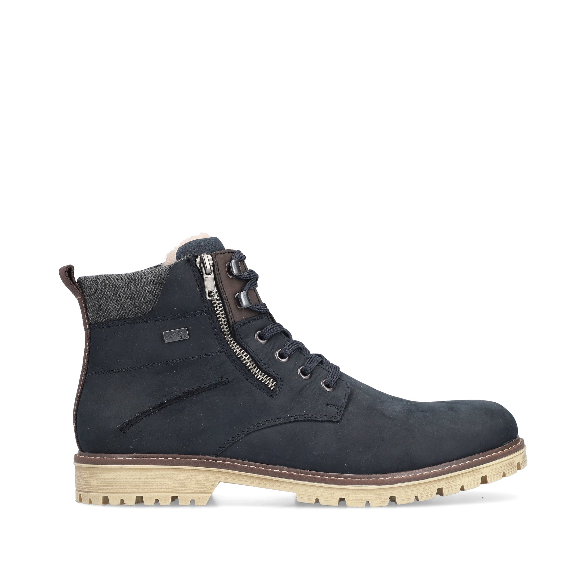 Blue Zip Boots for Men | Rieker F3610-14