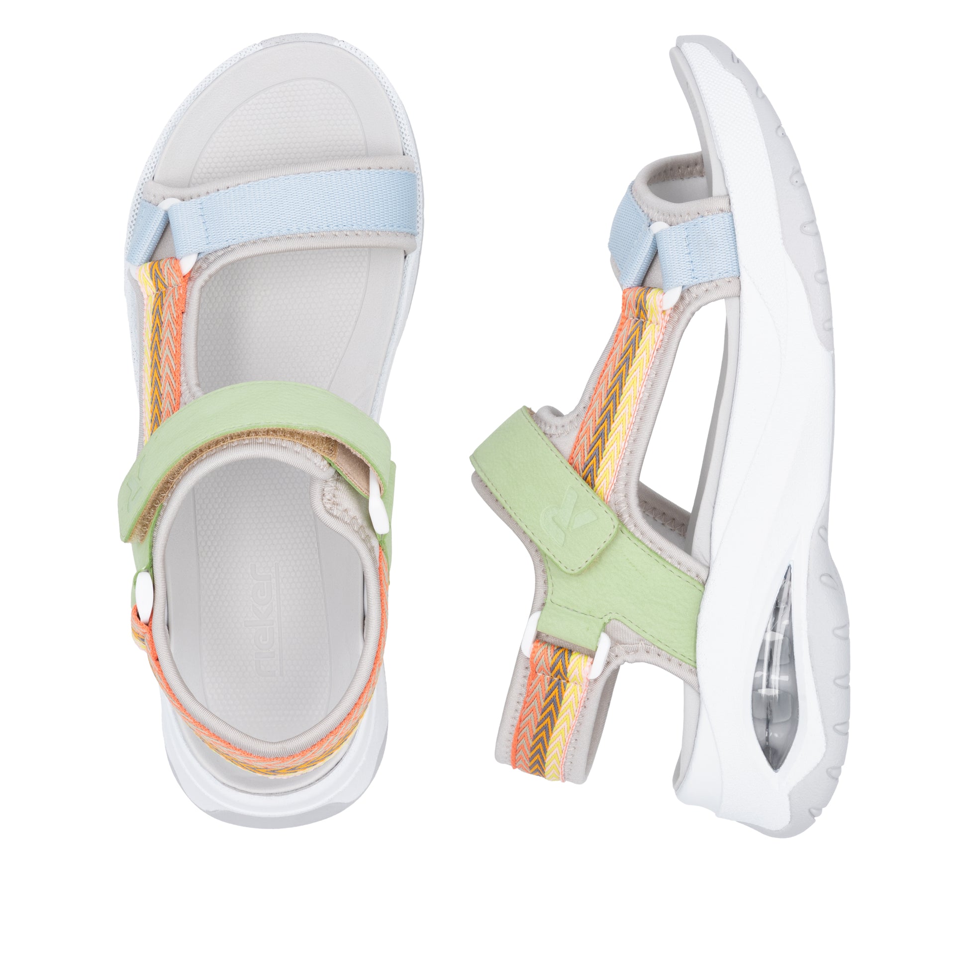 Multi Hook & Loop Sandals for Women | Rieker W3151-90