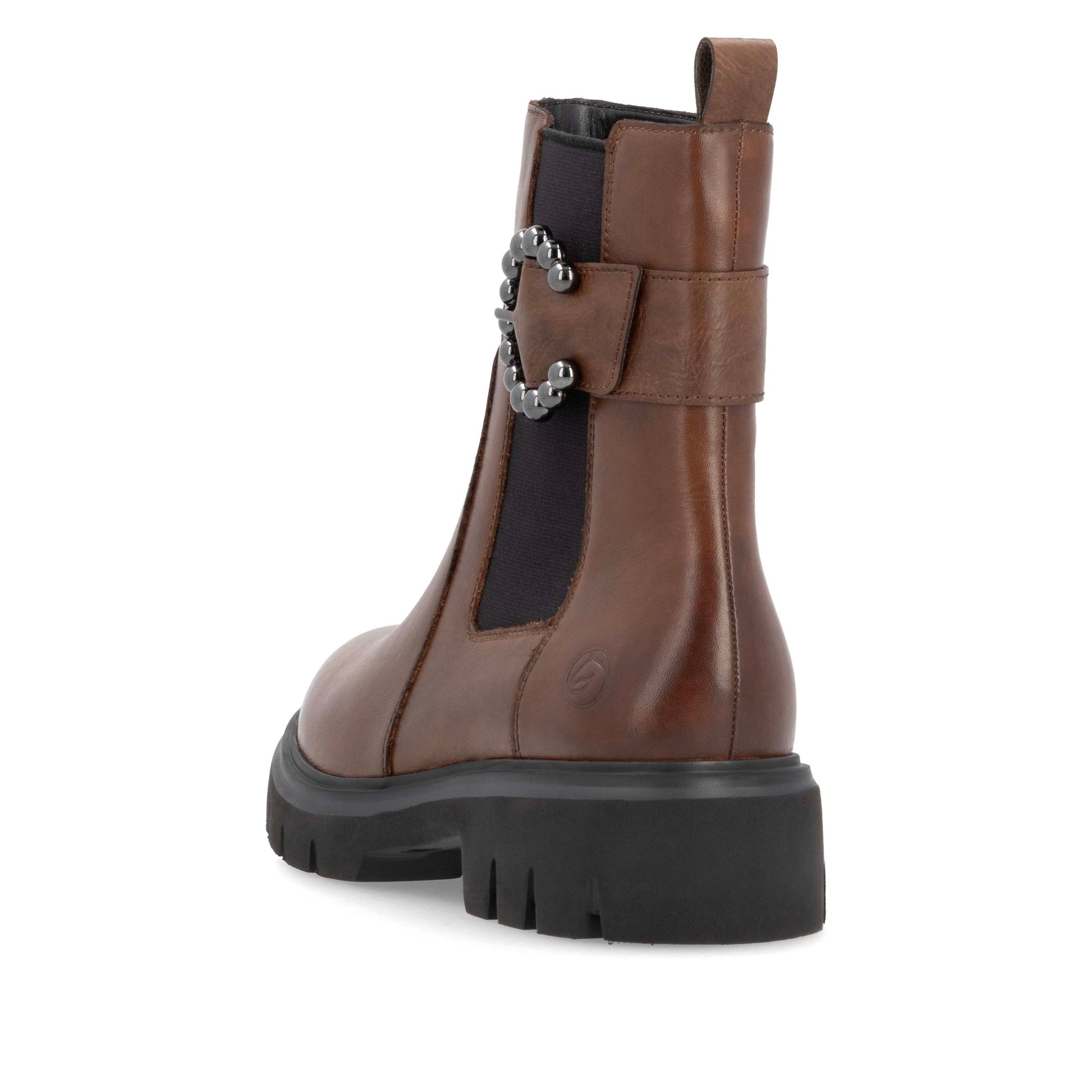 Brown Zip Boots for Women | Remonte D1W74-22