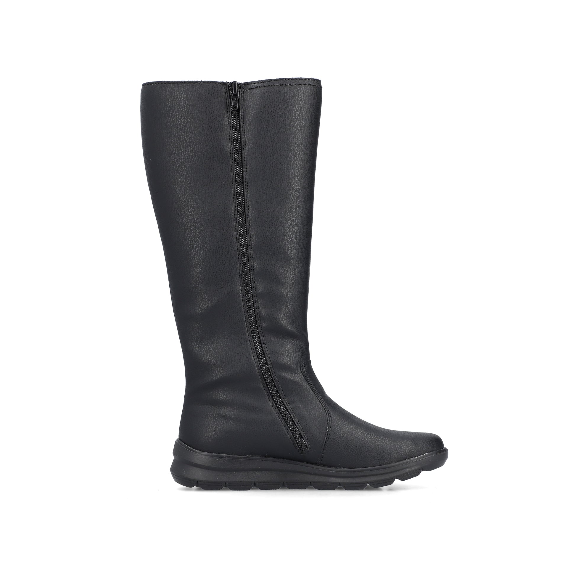 Black Zip Boots for Women | Rieker Z0090-00