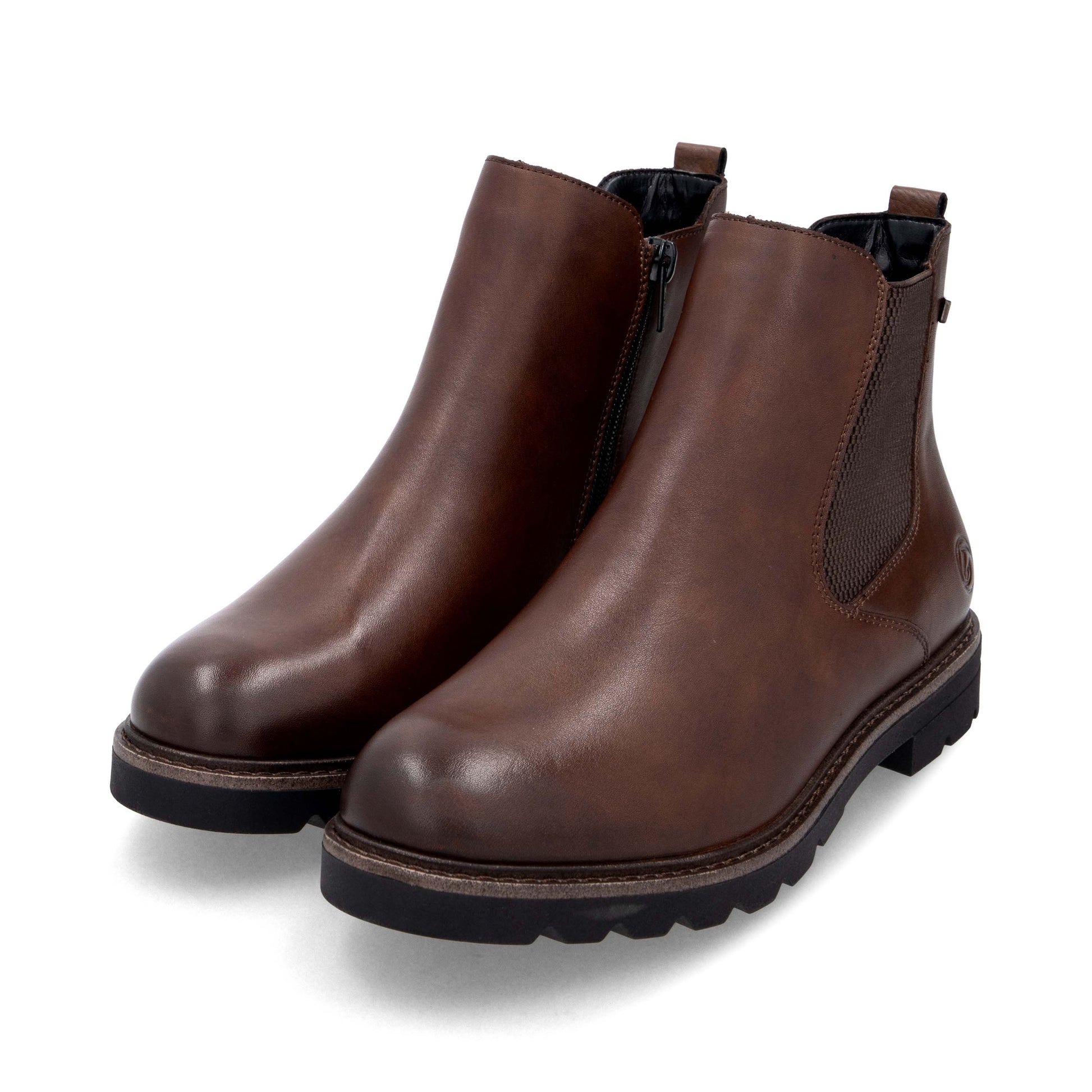 Brown Zip Boots for Women | Remonte D2Q70-22