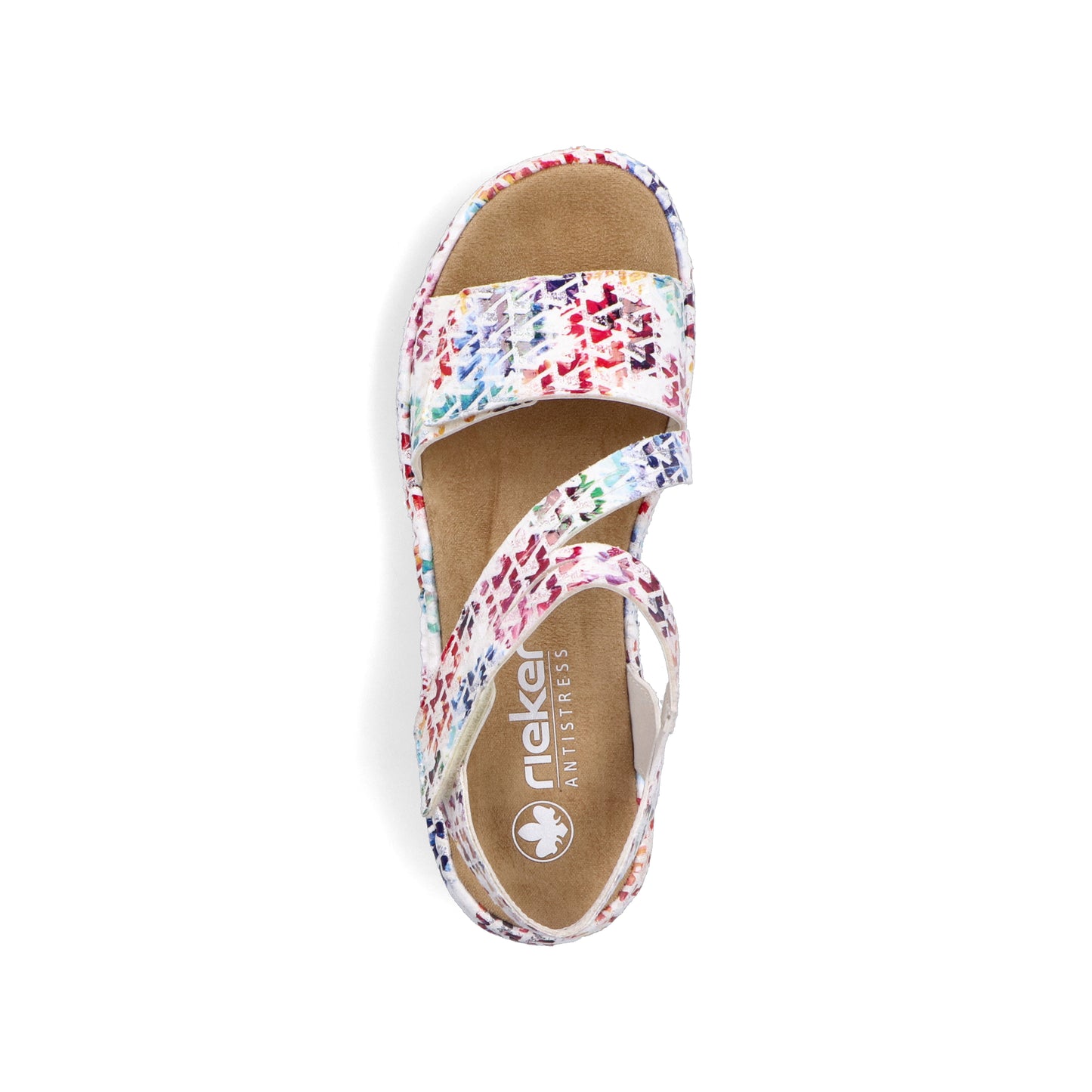 Rieker Woman's Sandals - Multi-Coloured | V1364-90