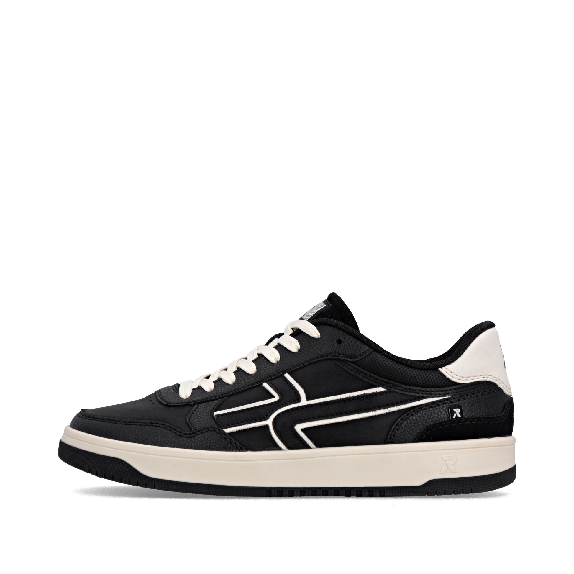 Black Elasticated Shoes for Men | Rieker Sport U1900-00