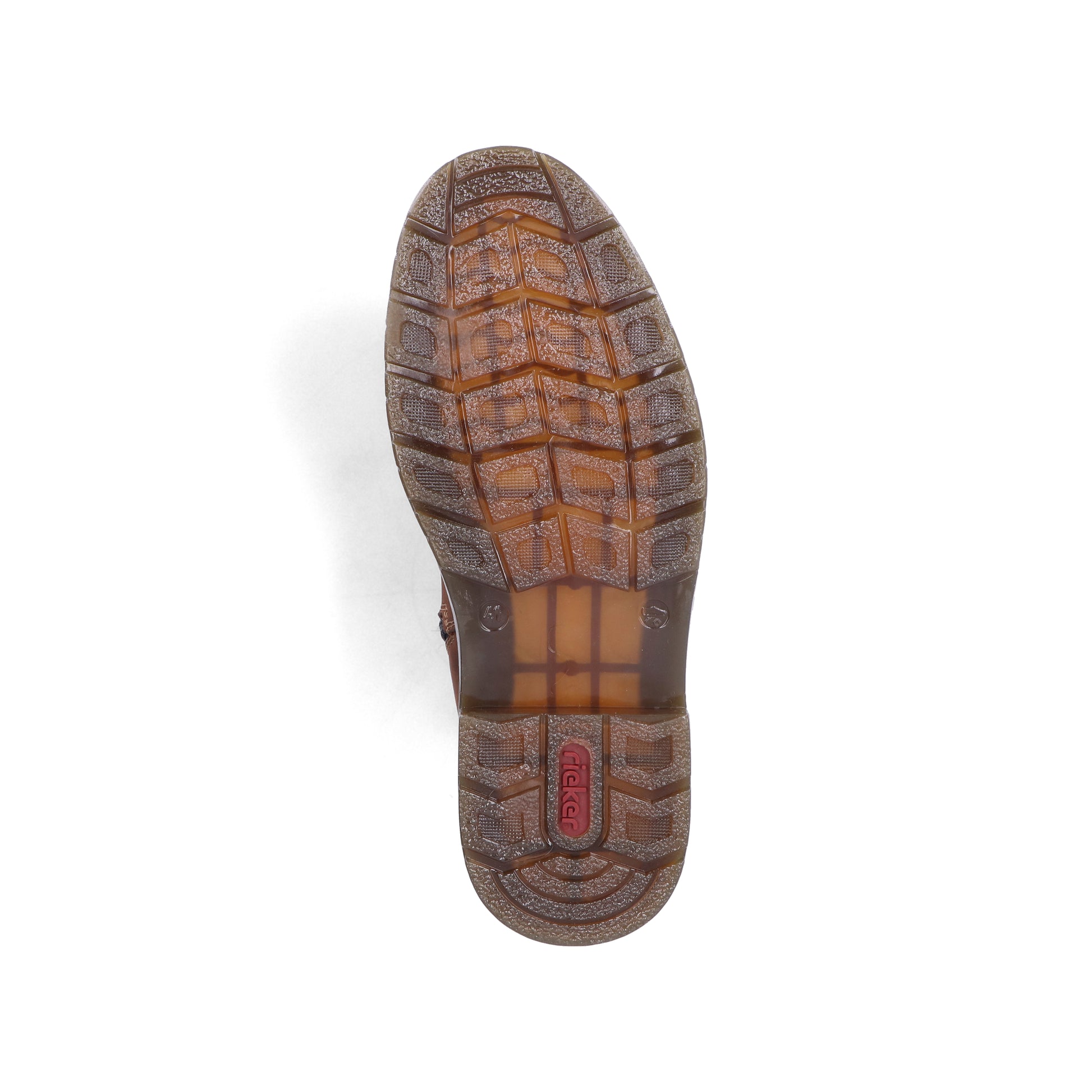 Brown Zip Boots for Men | Rieker 31650-23