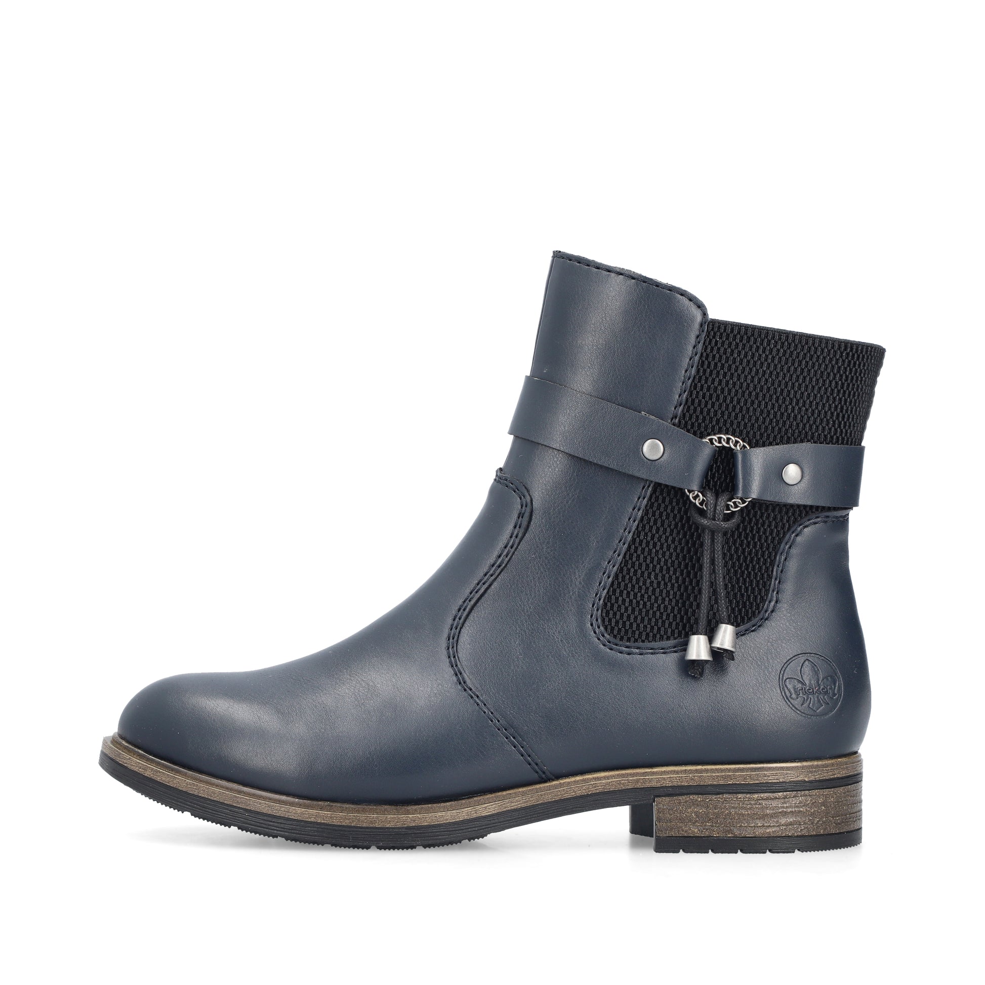 Blue Zip Boots for Women | Rieker 72258-14