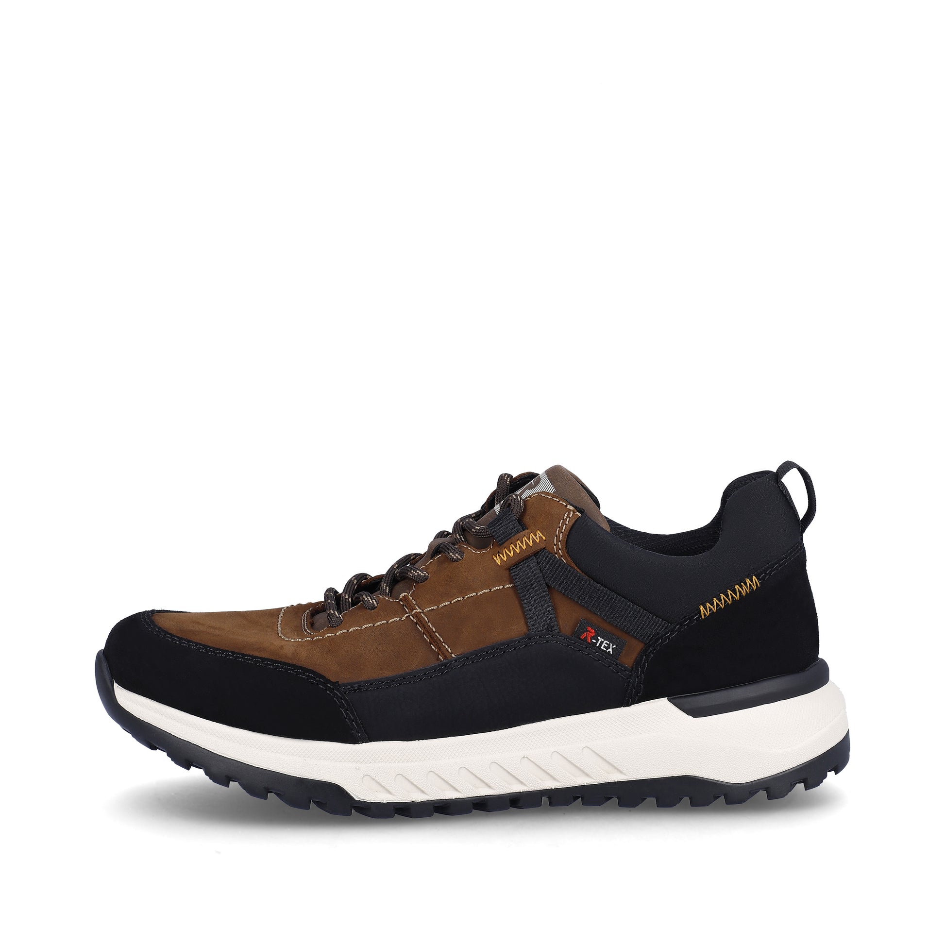 Brown Elasticated Shoes for Men | Rieker Sport U0100-22