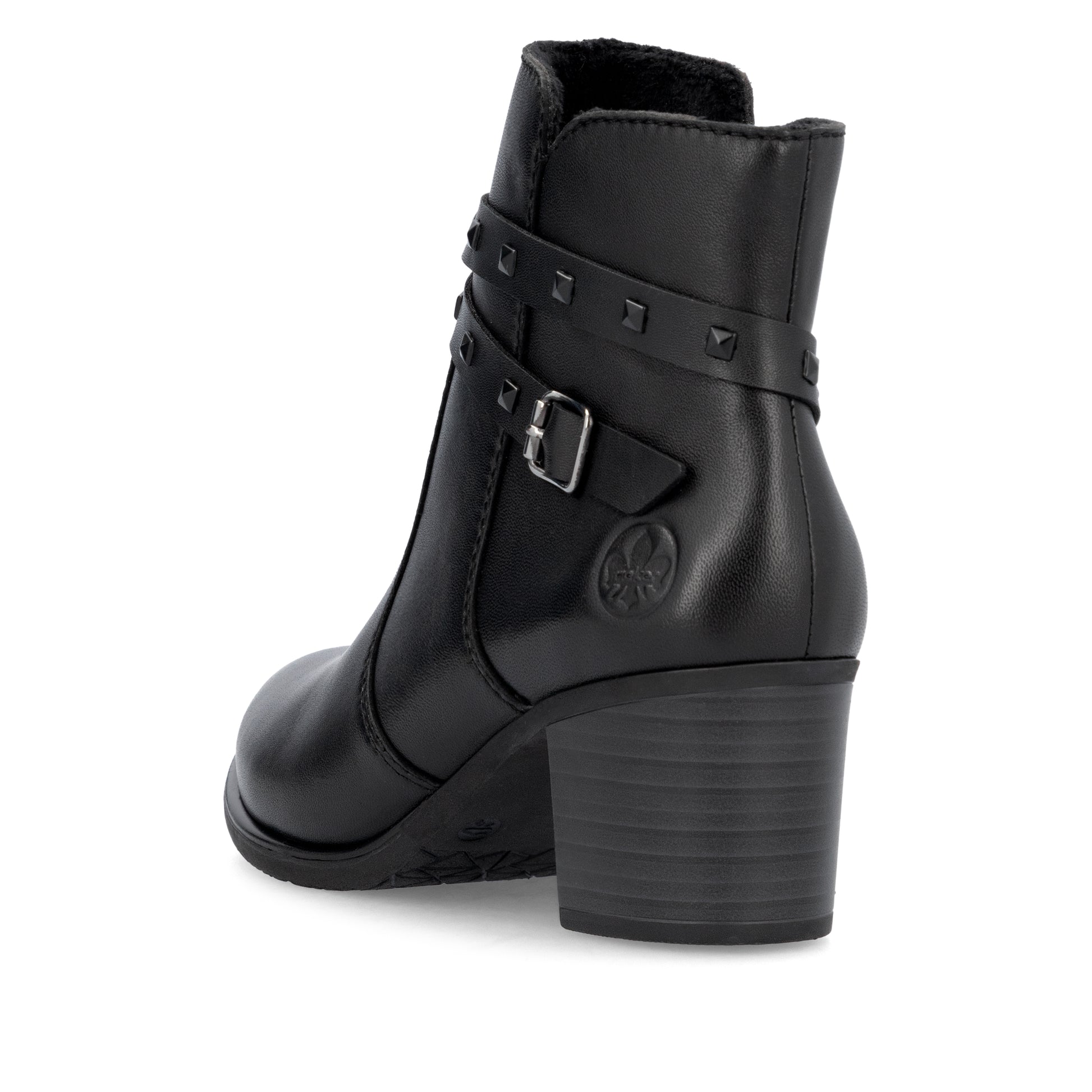 Black Zip Boots for Women | Rieker Y2059-00