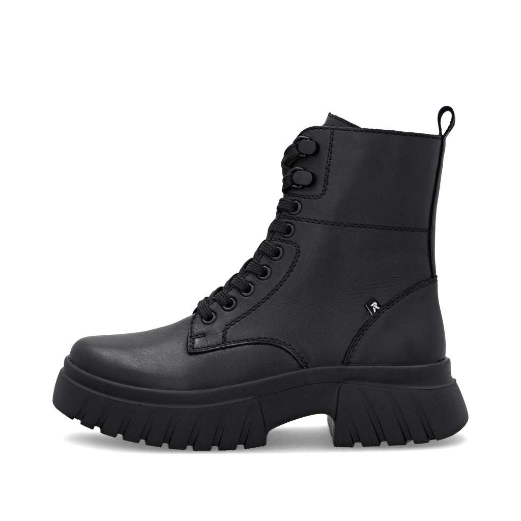 Black Zip Boots for Women | Rieker Sport W1870-02