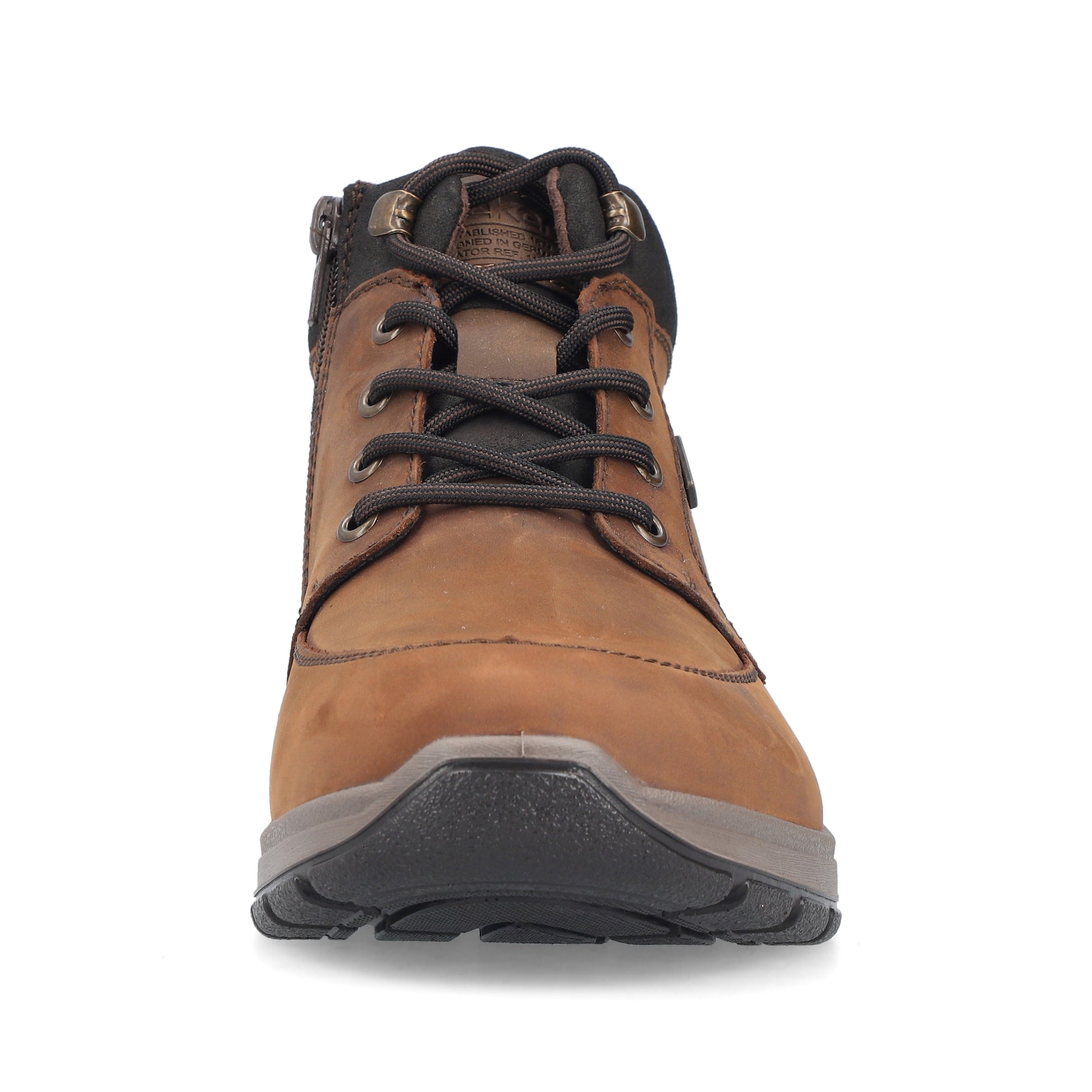 Brown Zip Boots for Men | Rieker 03630-22