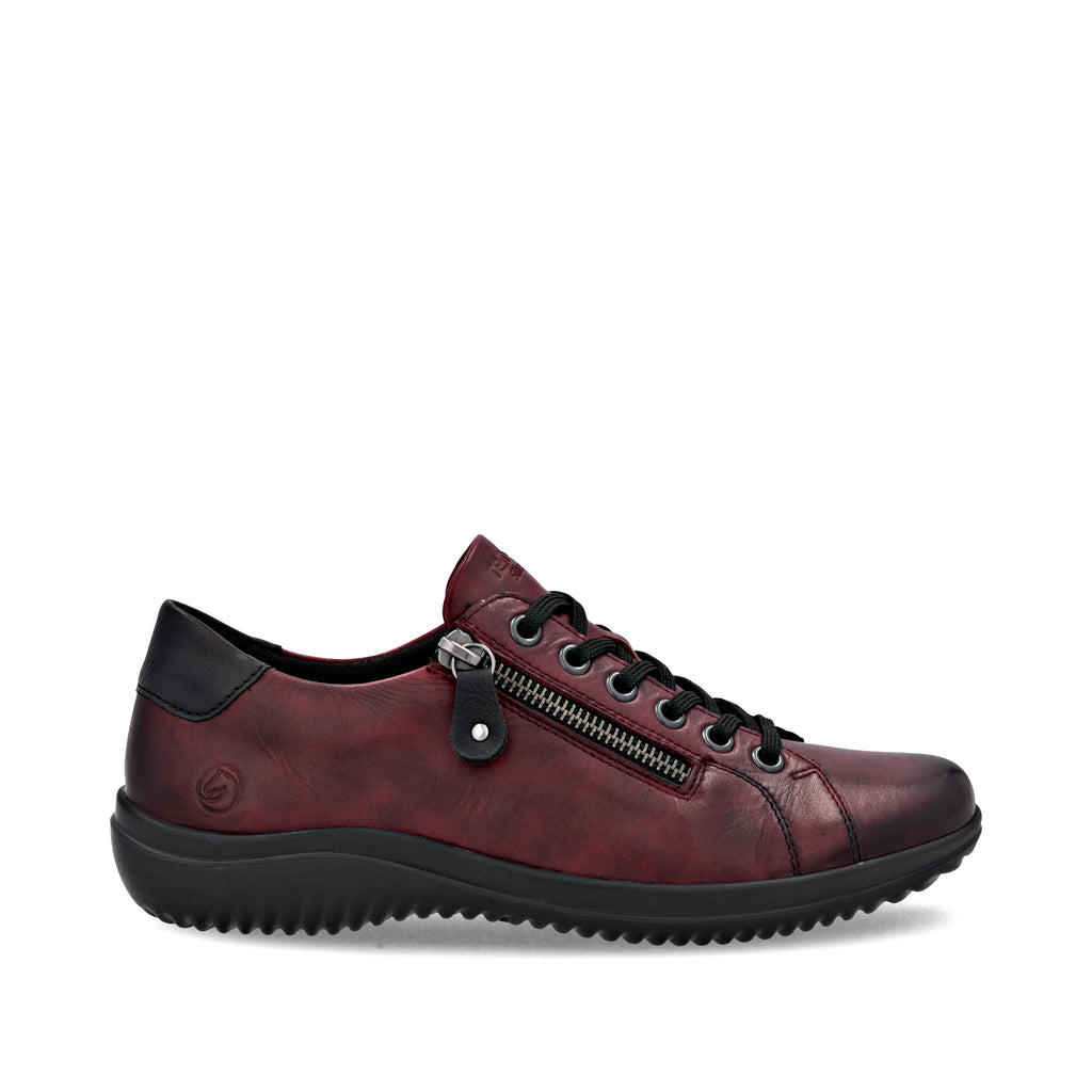 Red Zip Shoes for Women | Remonte D1E03-35