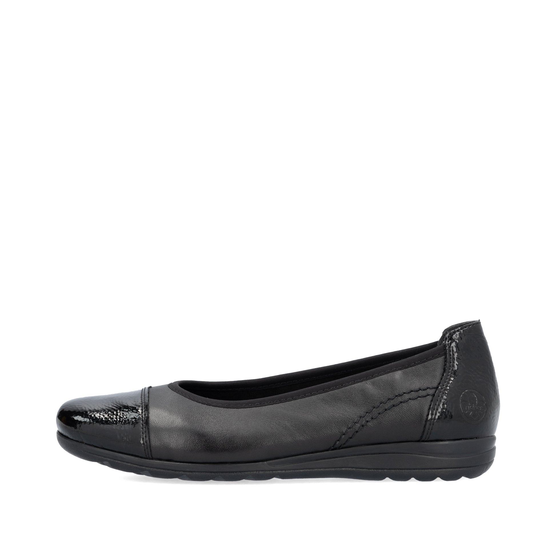 Black Slip-On Shoes for Women | Rieker L9351-00