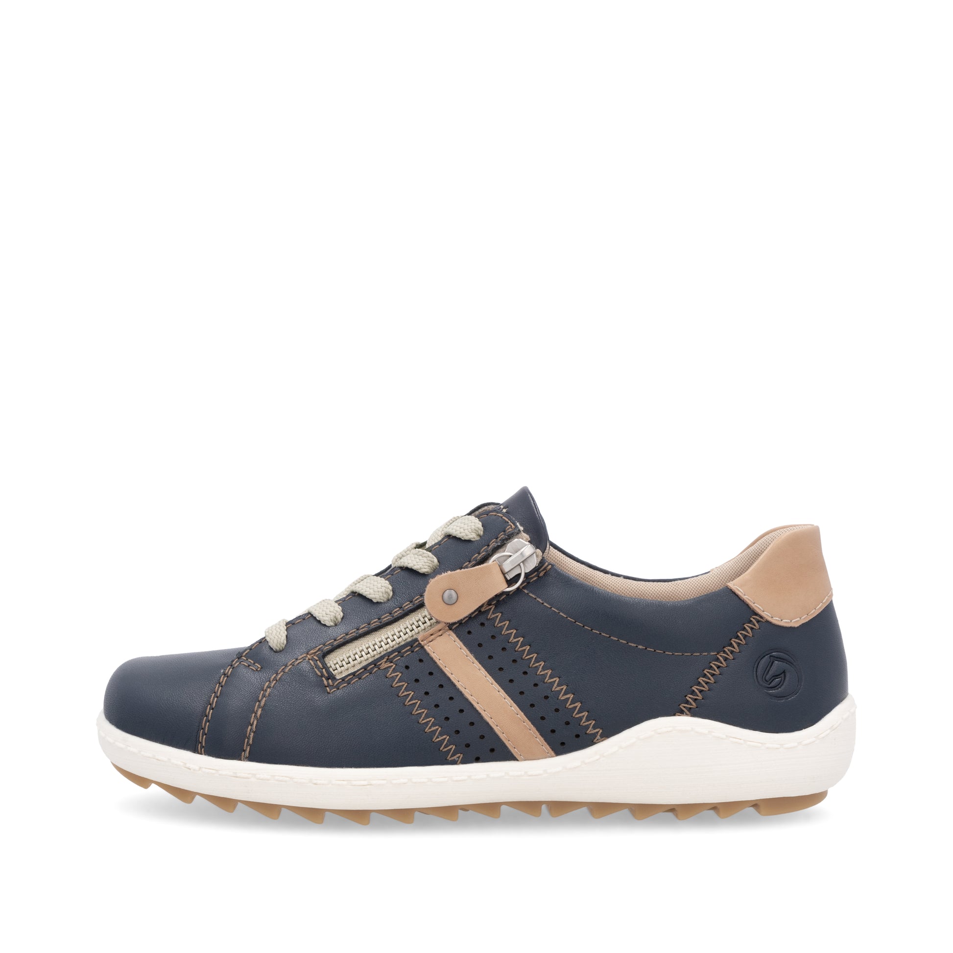 Blue Zip Shoes for Women | Remonte R1432-14