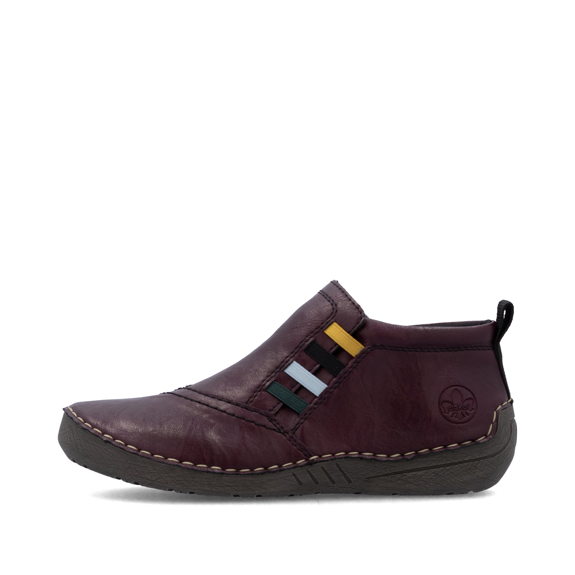 Red Zip Boots for Women | Rieker 52584-30