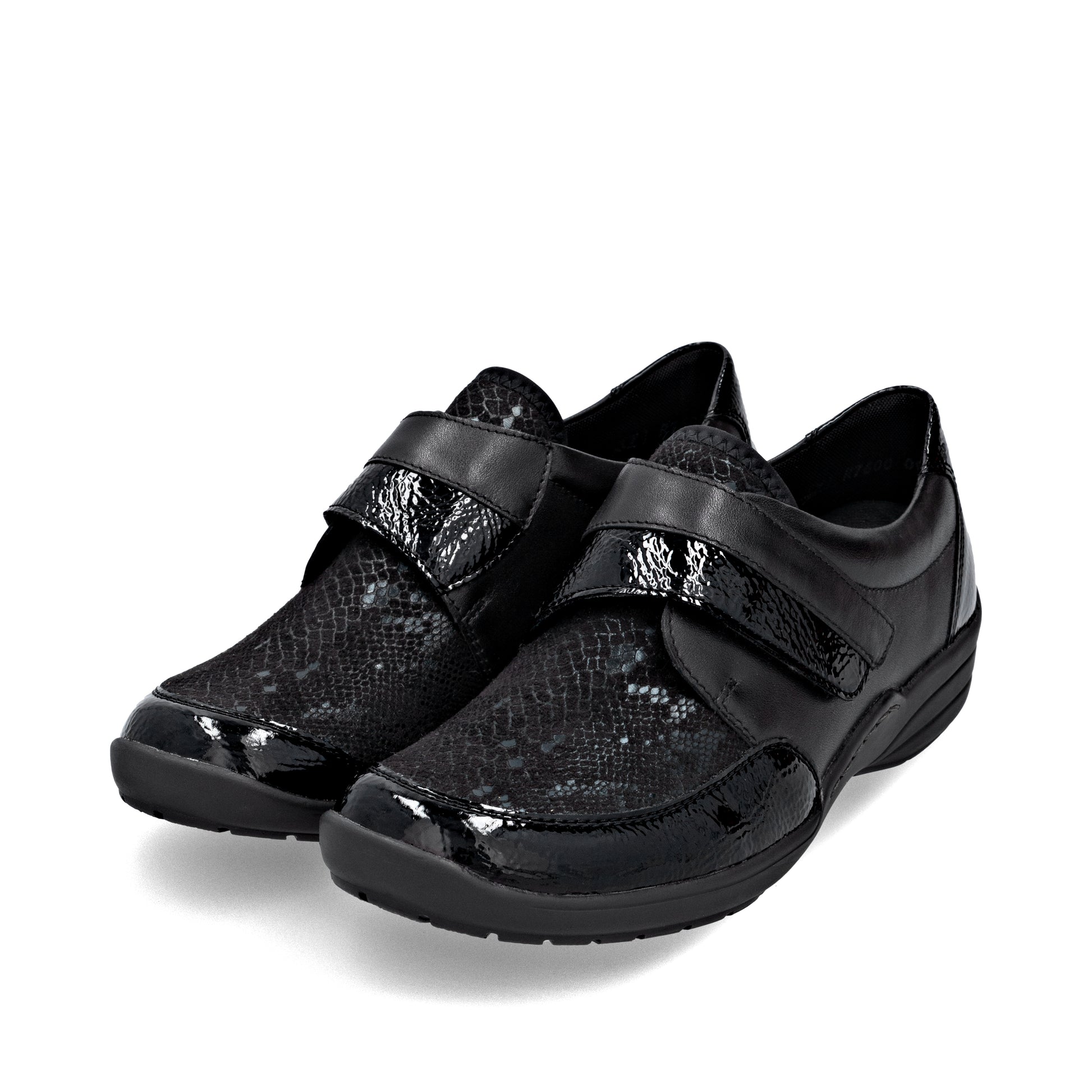 Black Hook & Loop Shoes for Women | Remonte R7600-00