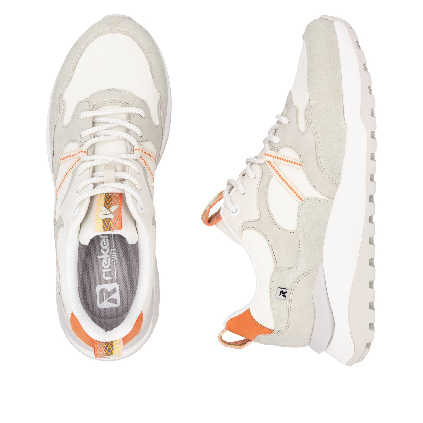 Rieker Sport Women's Trainer - White | W2501-80