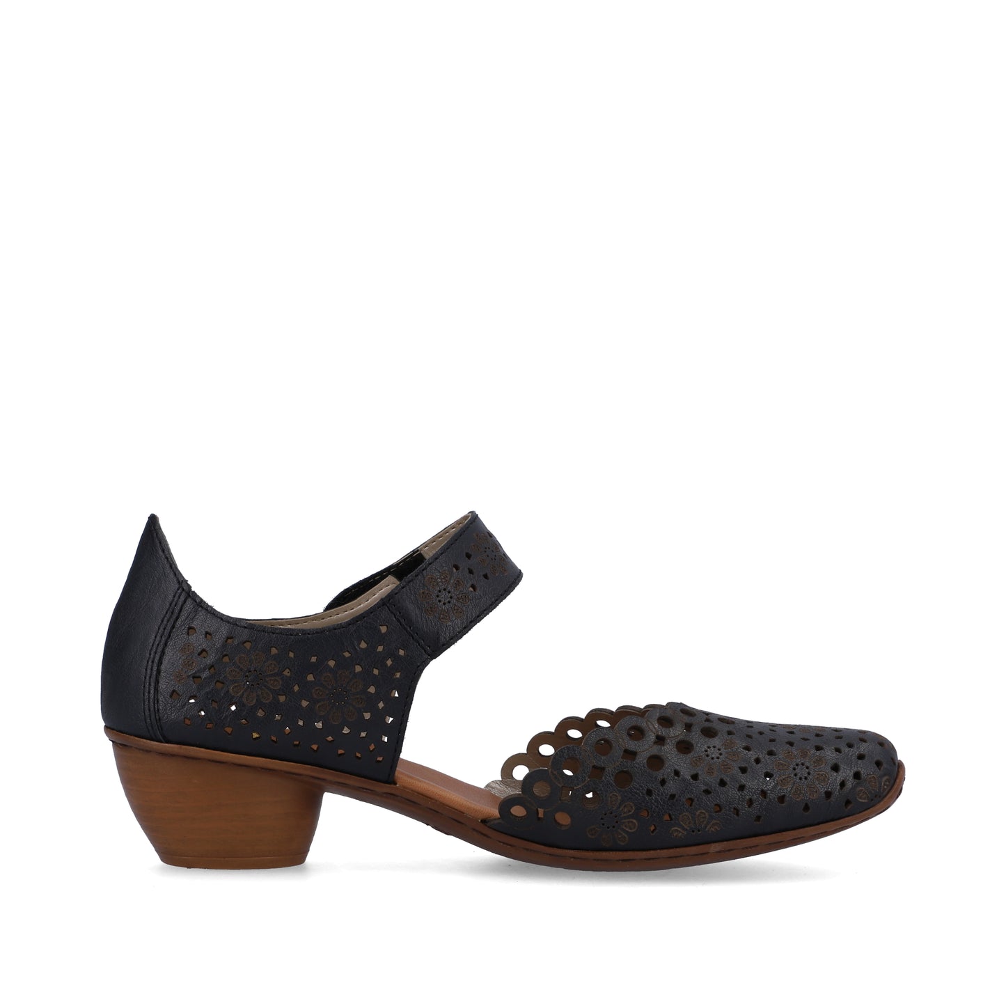 Rieker Women's Mary Jane Shoe - Blue | 43753-14