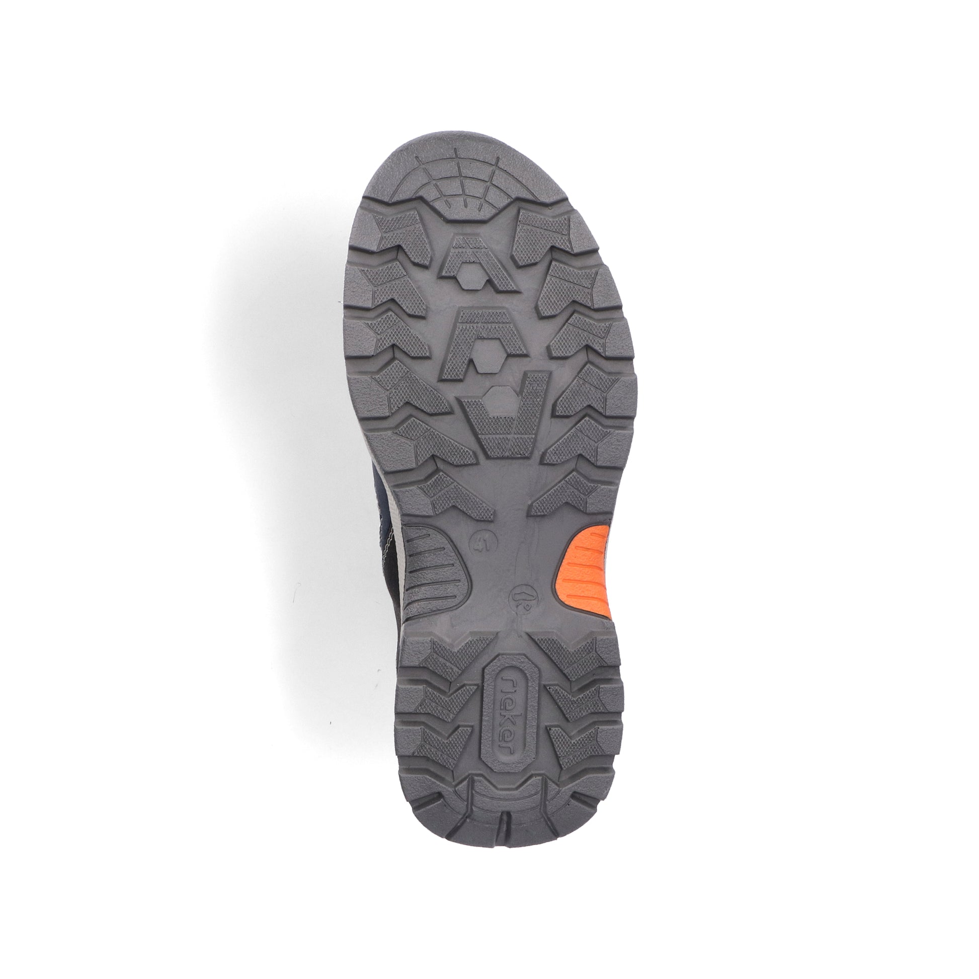 Blue Elasticated Shoes for Men | Rieker B8350-14